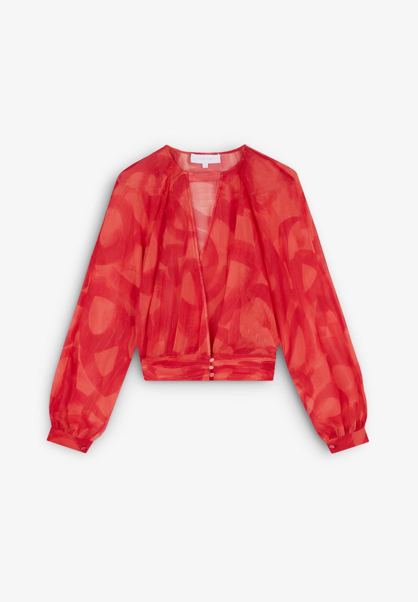 BLUSA ABERTURA LUREX