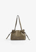 BOLSO PIEL DETALLE FRUNCES