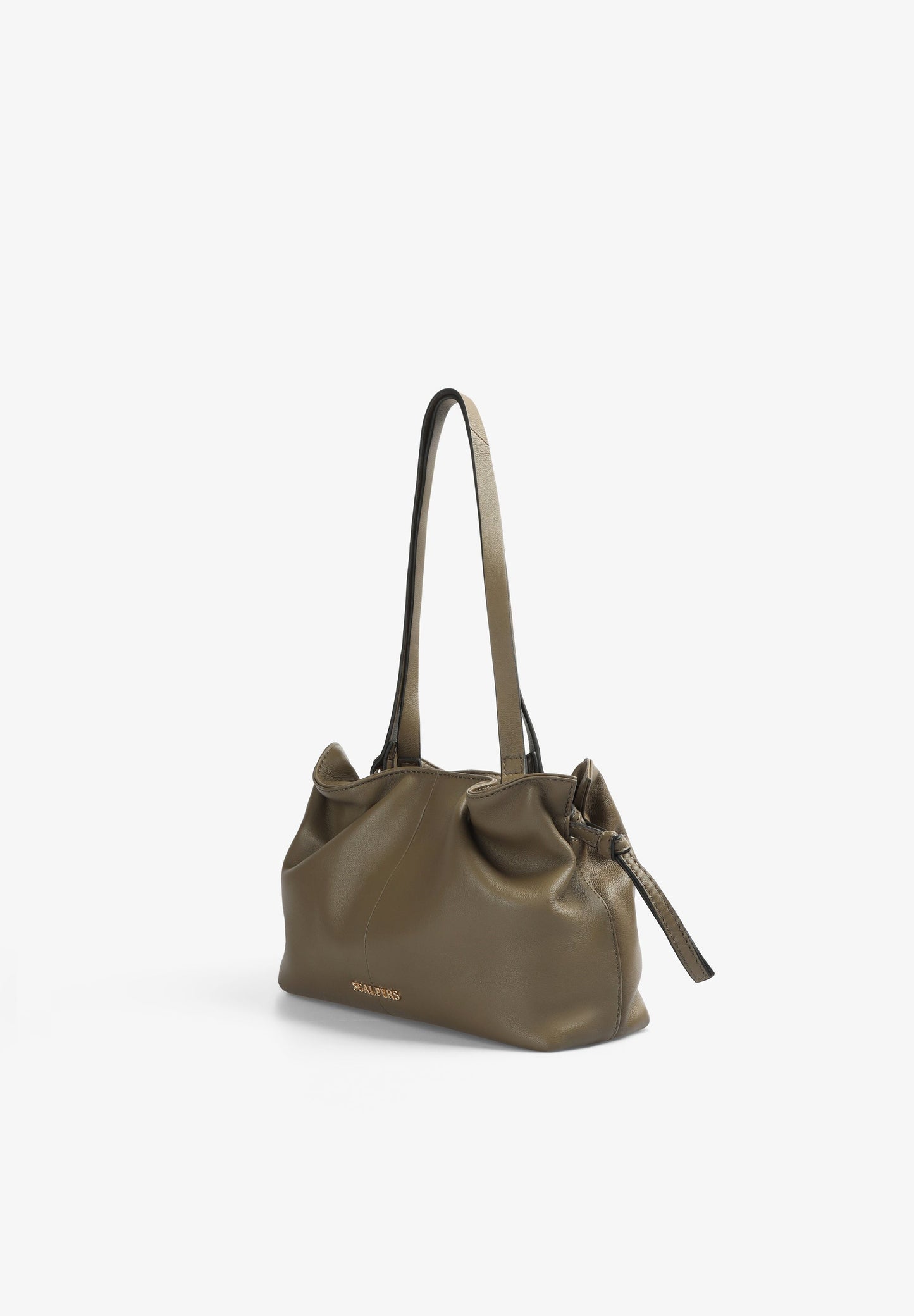 BOLSO PIEL DETALLE FRUNCES