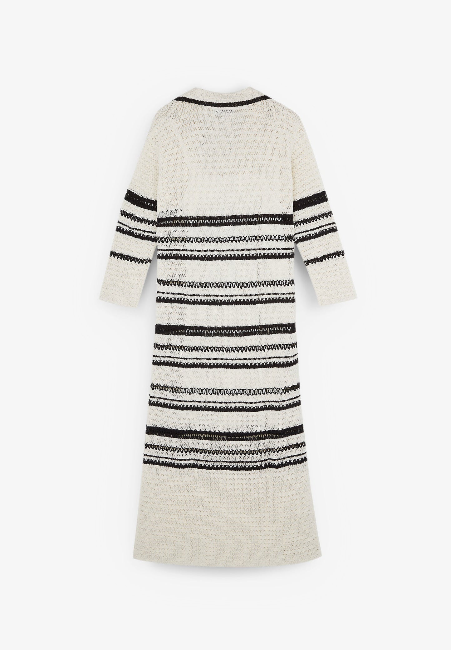 VESTIDO CROCHET CUELLO POLO