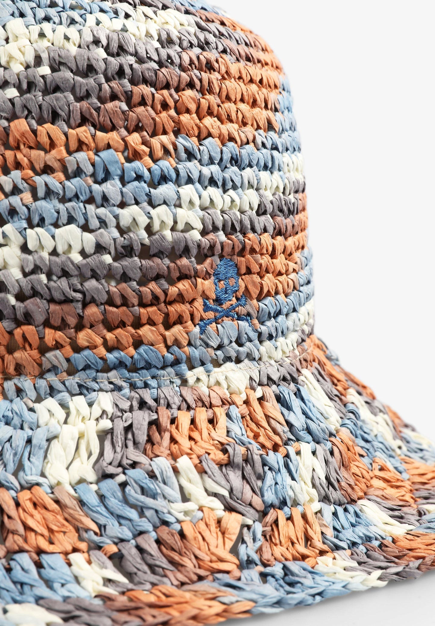 DEGRADE RAFIA HAT