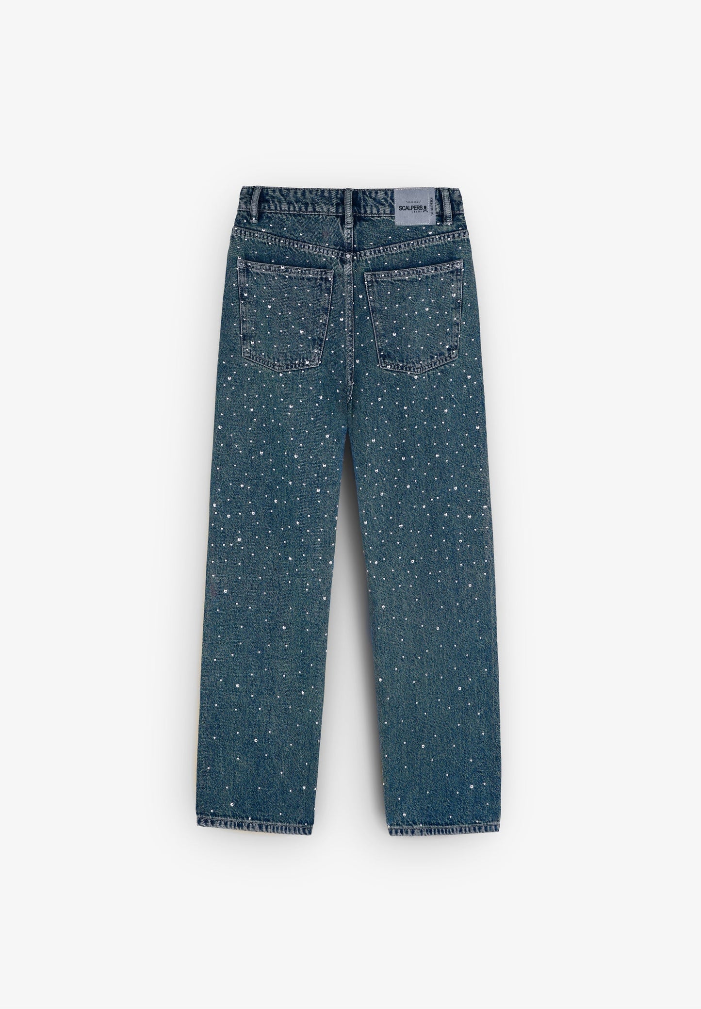 JEANS RECTOS TACHAS