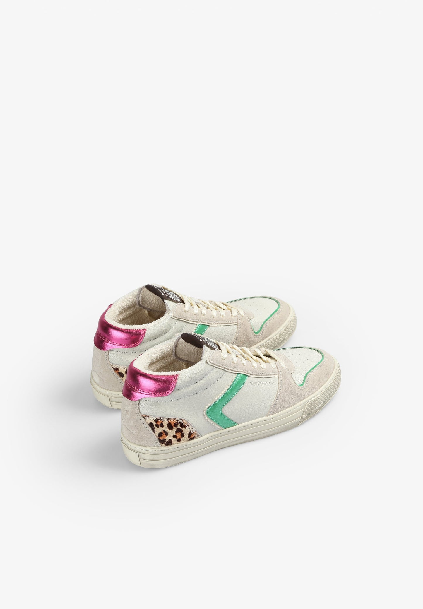 TENIS ALTAS DETALLES METALIZADOS
