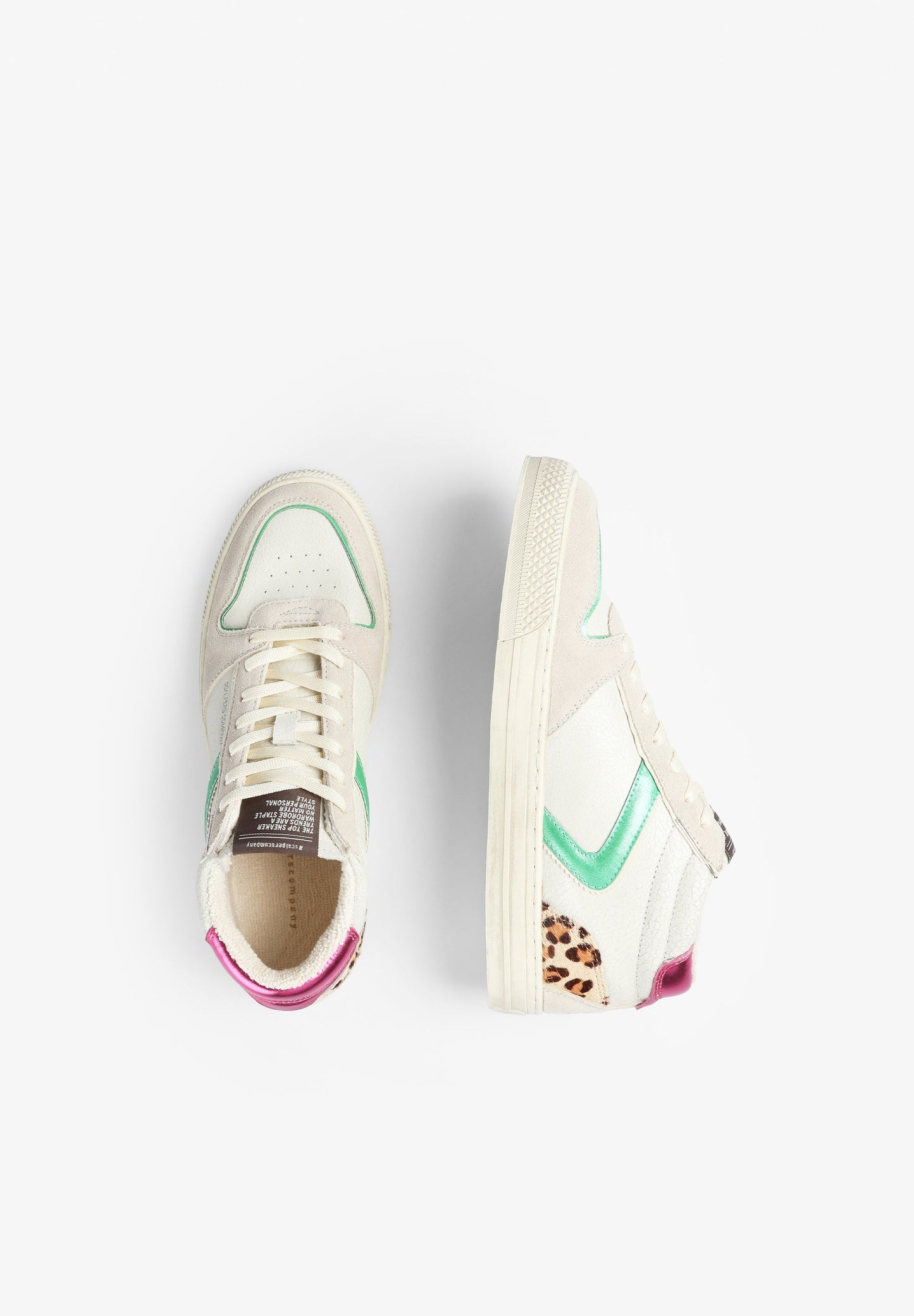 TENIS ALTAS DETALLES METALIZADOS