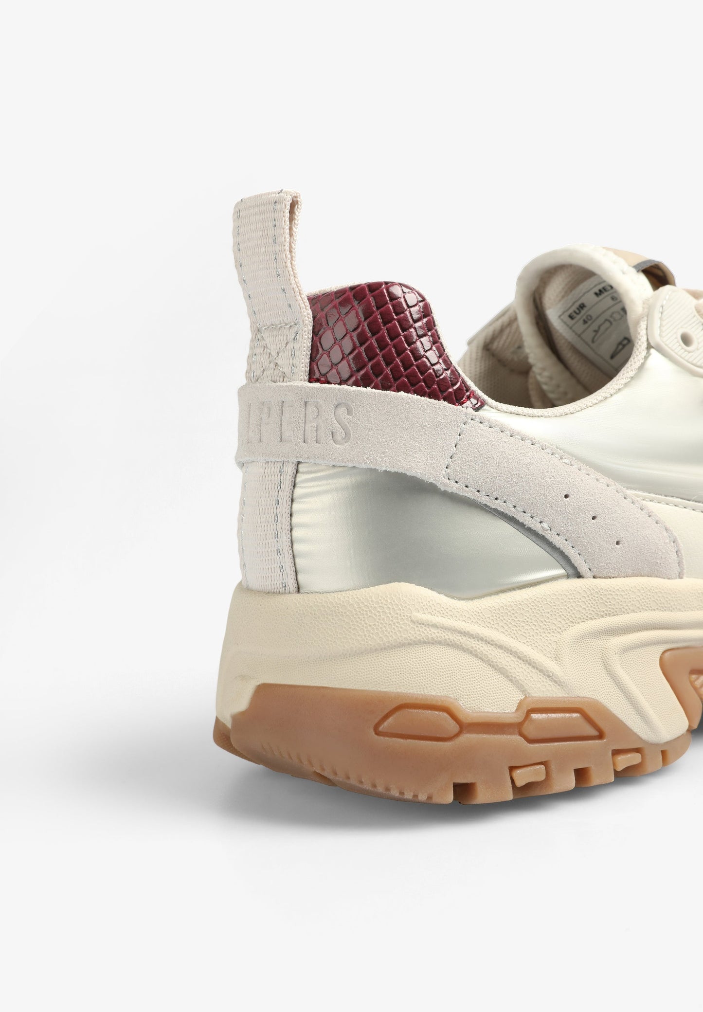TENIS COMBINADA METALIZADA