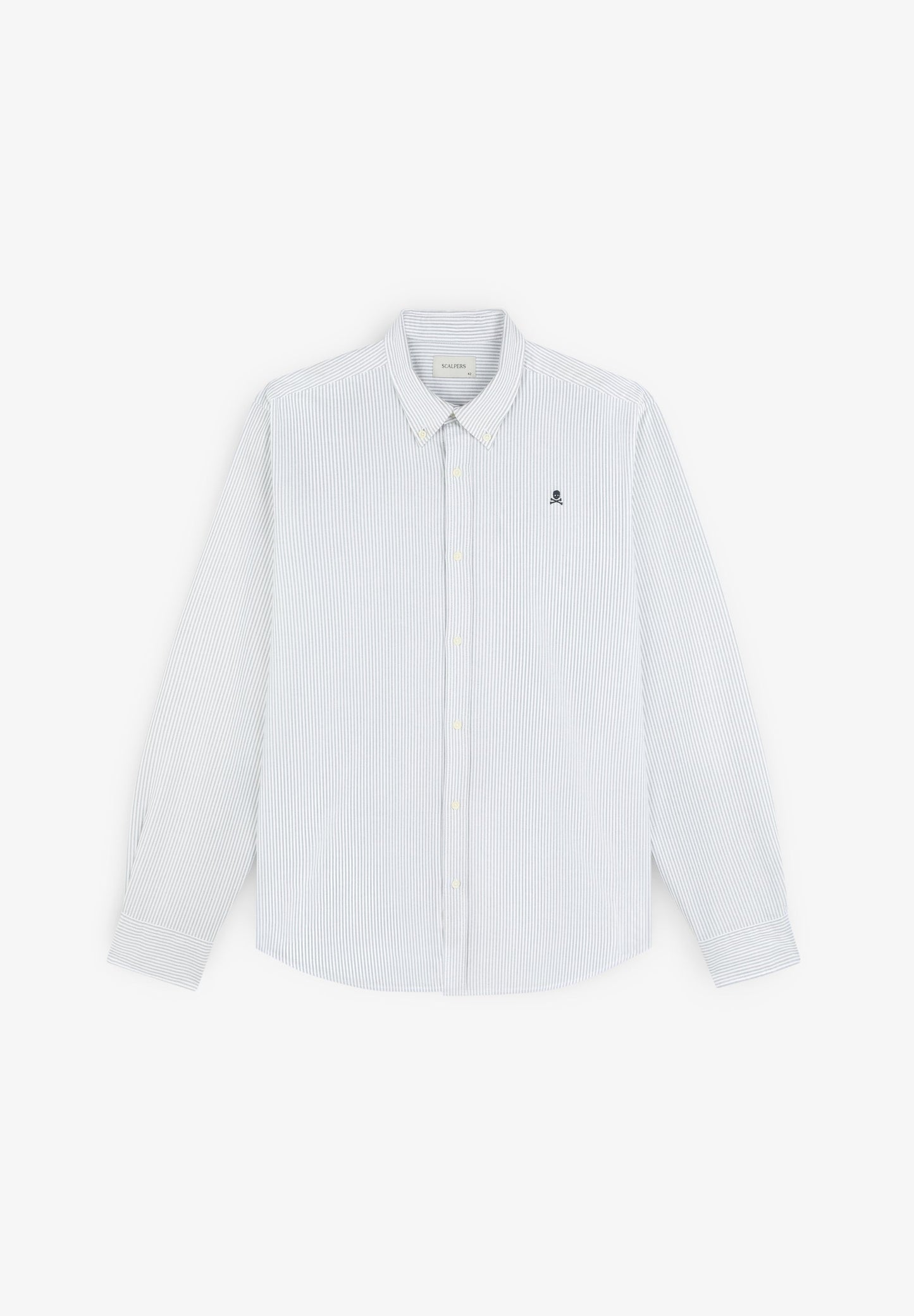 CAMISA CALAVERA CUELLO BOTONES