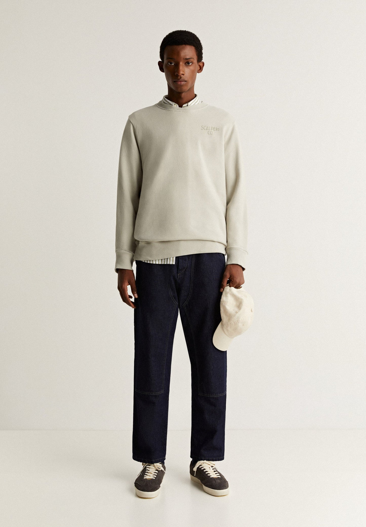 SUDADERA PRINT FLOCADO