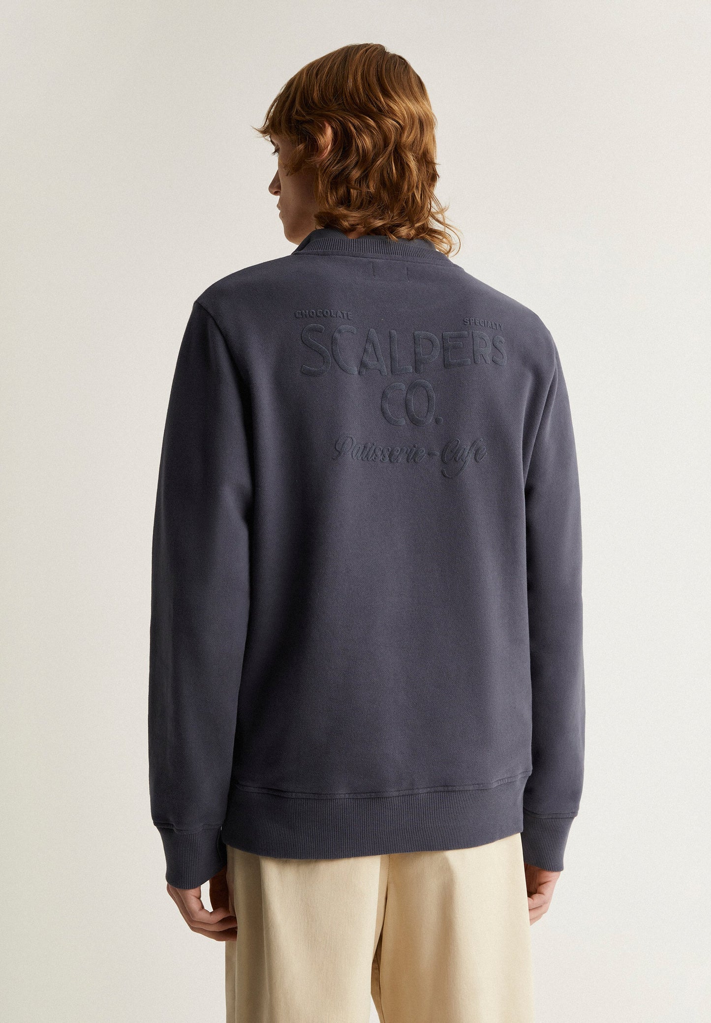 SUDADERA PRINT FLOCADO