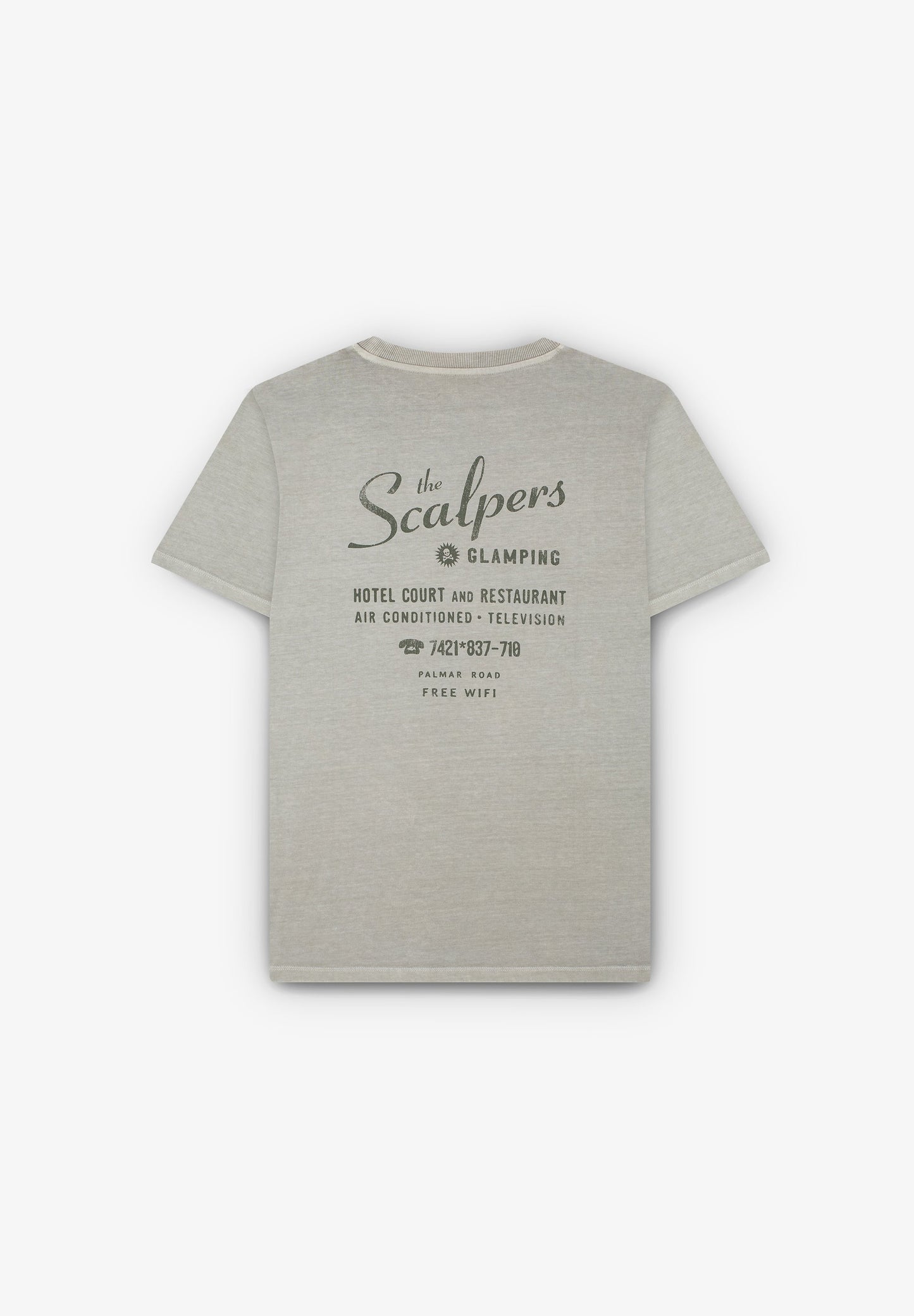 CAMISETA EFECTO LAVADO PRINT