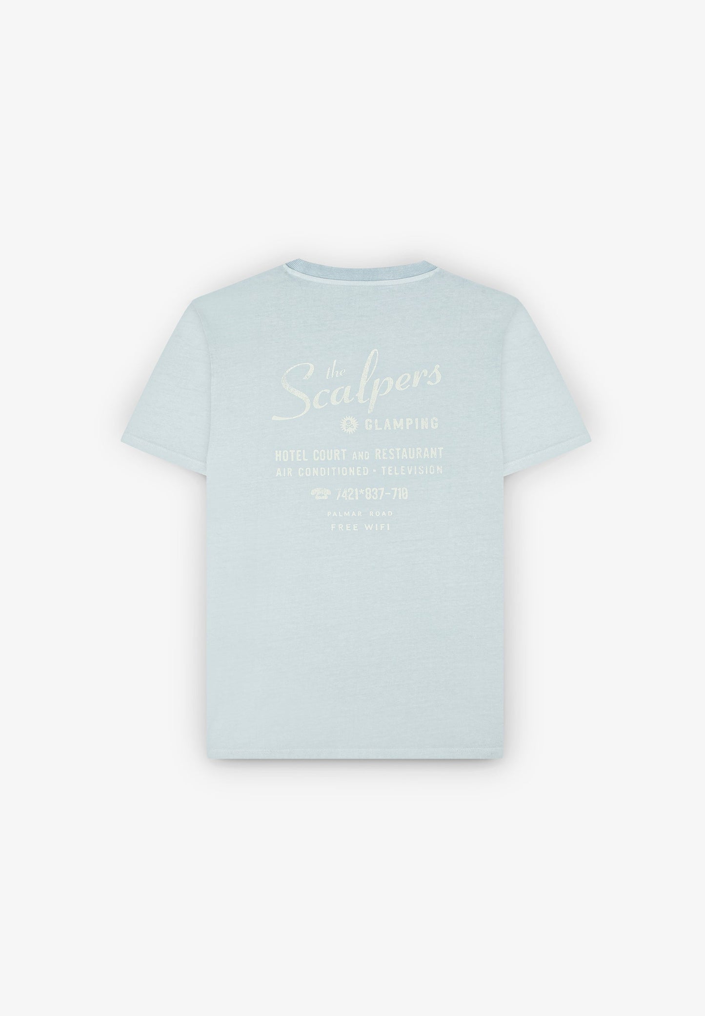 CAMISETA EFECTO LAVADO PRINT