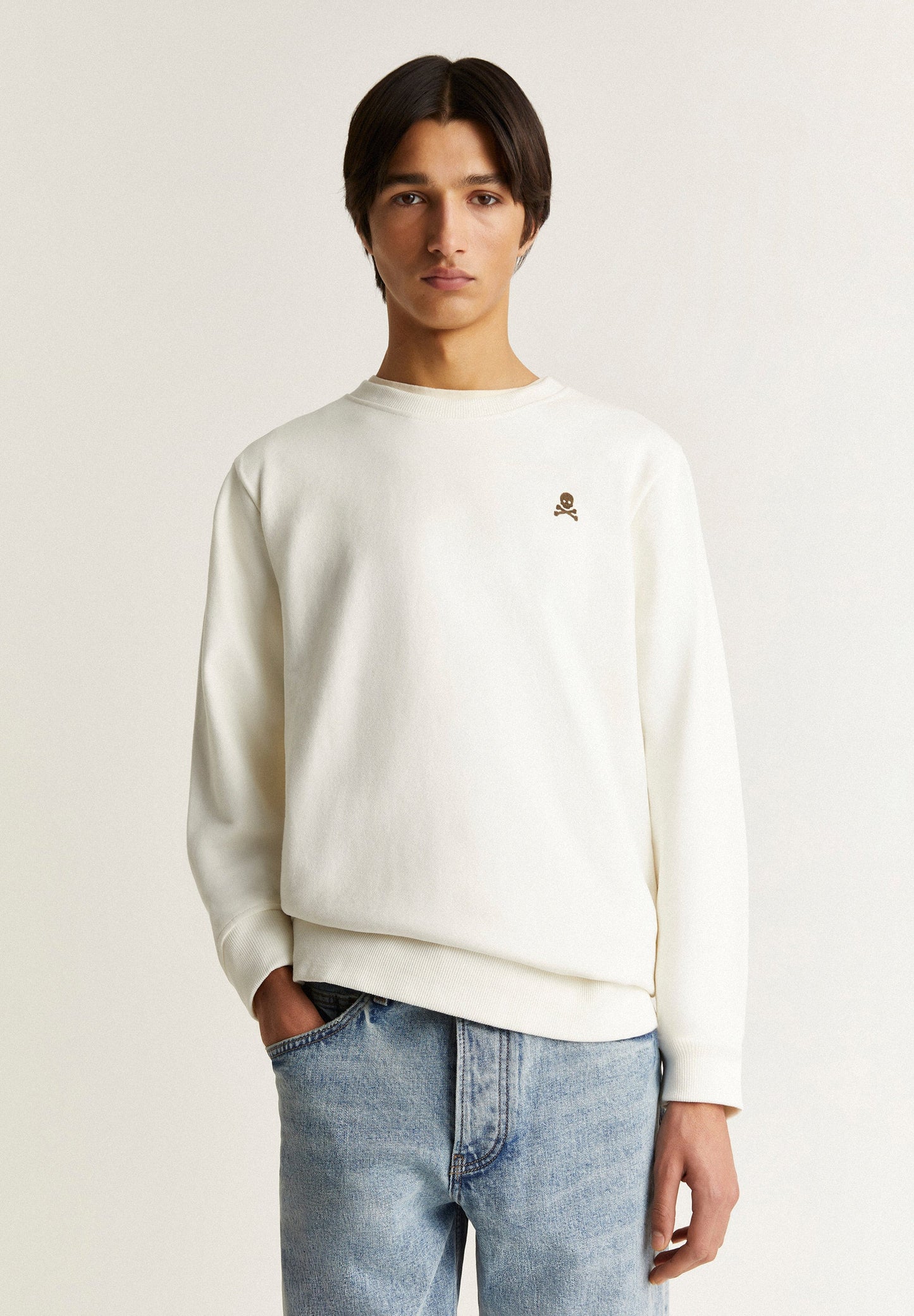 SUDADERA PRINT FLOCADO