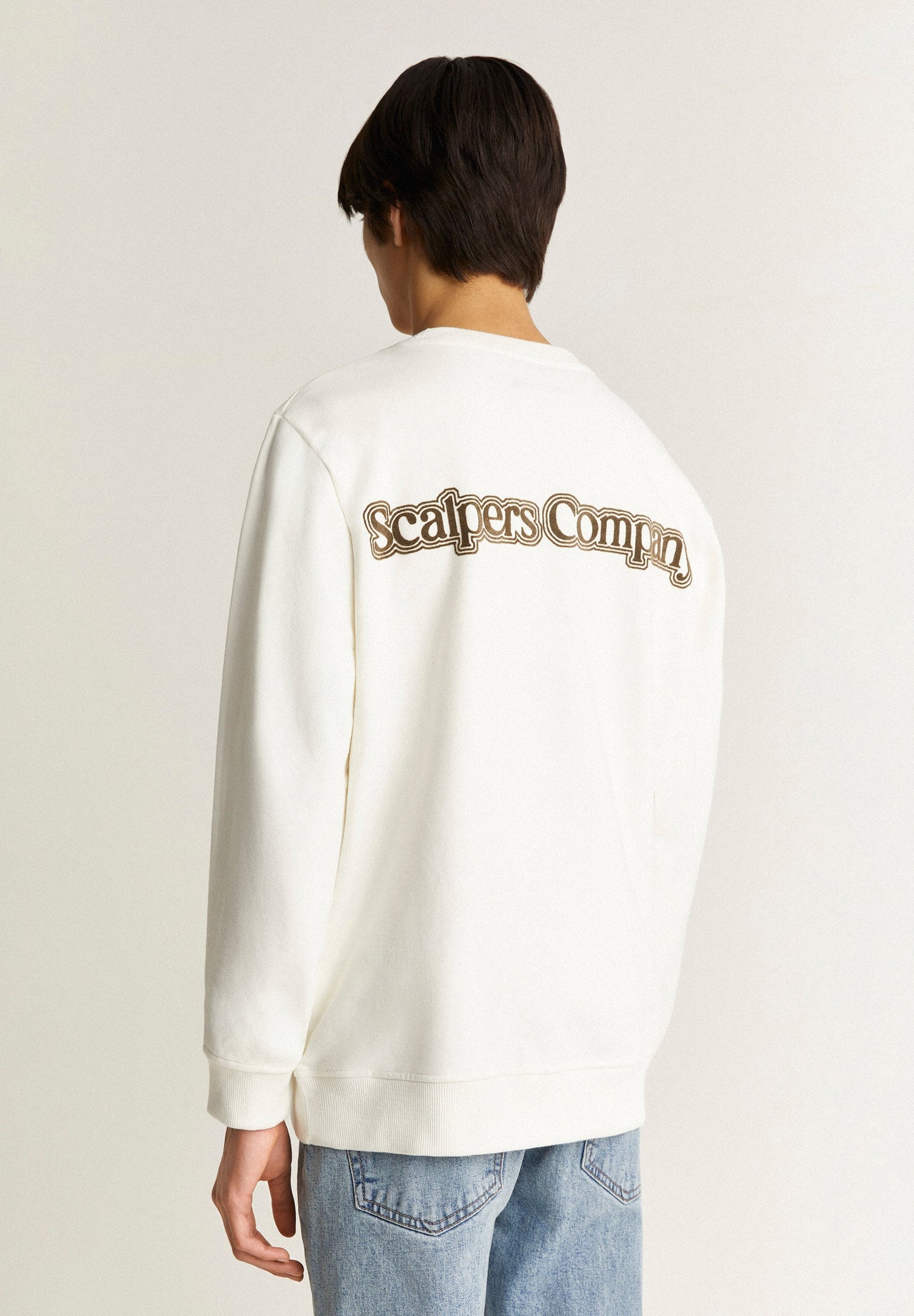 SUDADERA PRINT FLOCADO