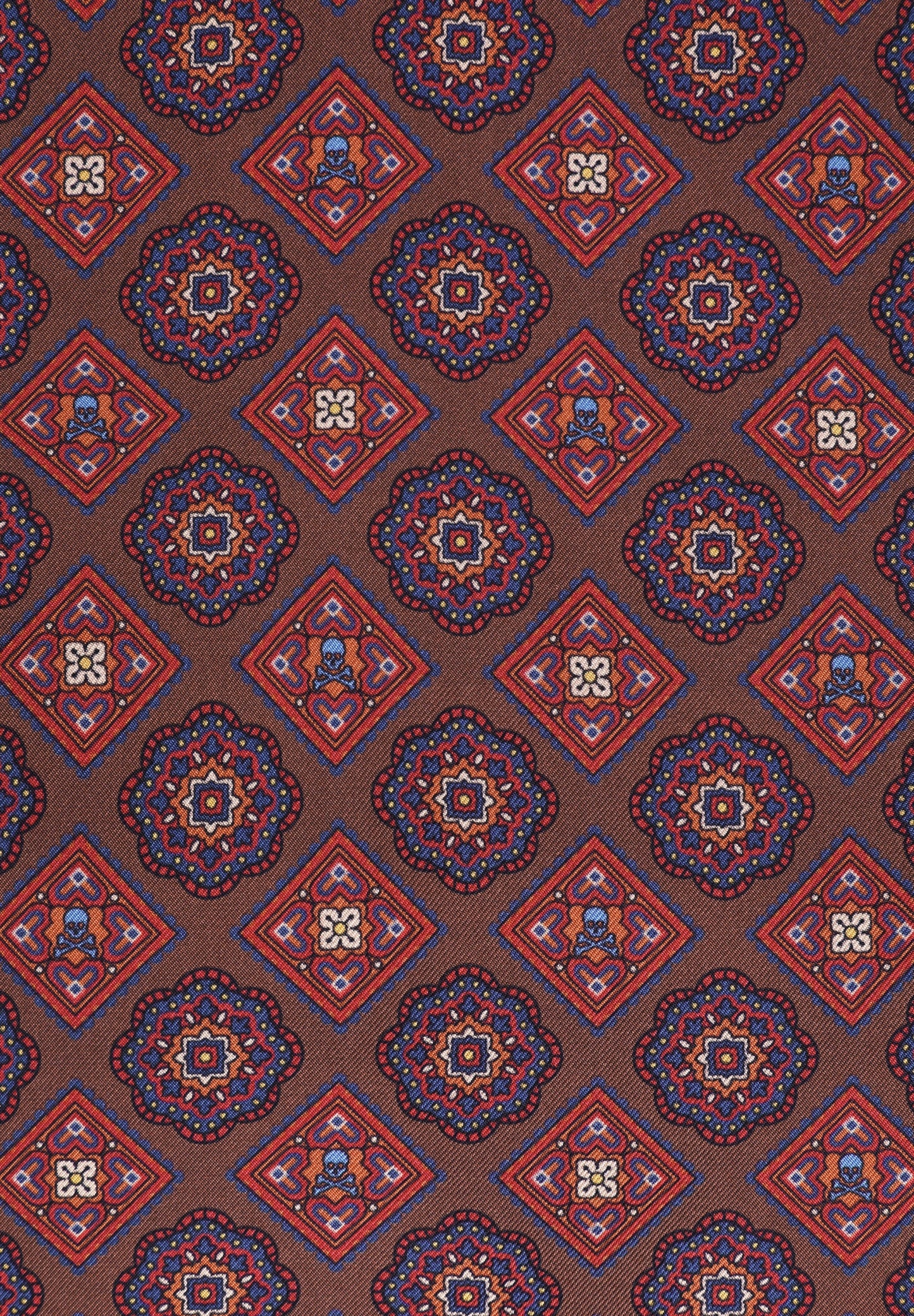 PAÑUELO MOTIVOS DETALLE CALAVERAS