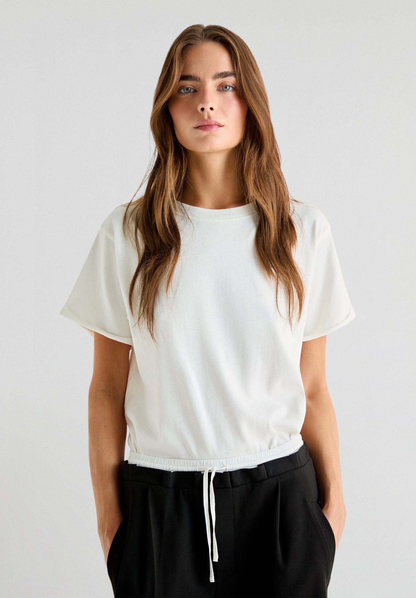 CAMISETA TEXTO TRASERO