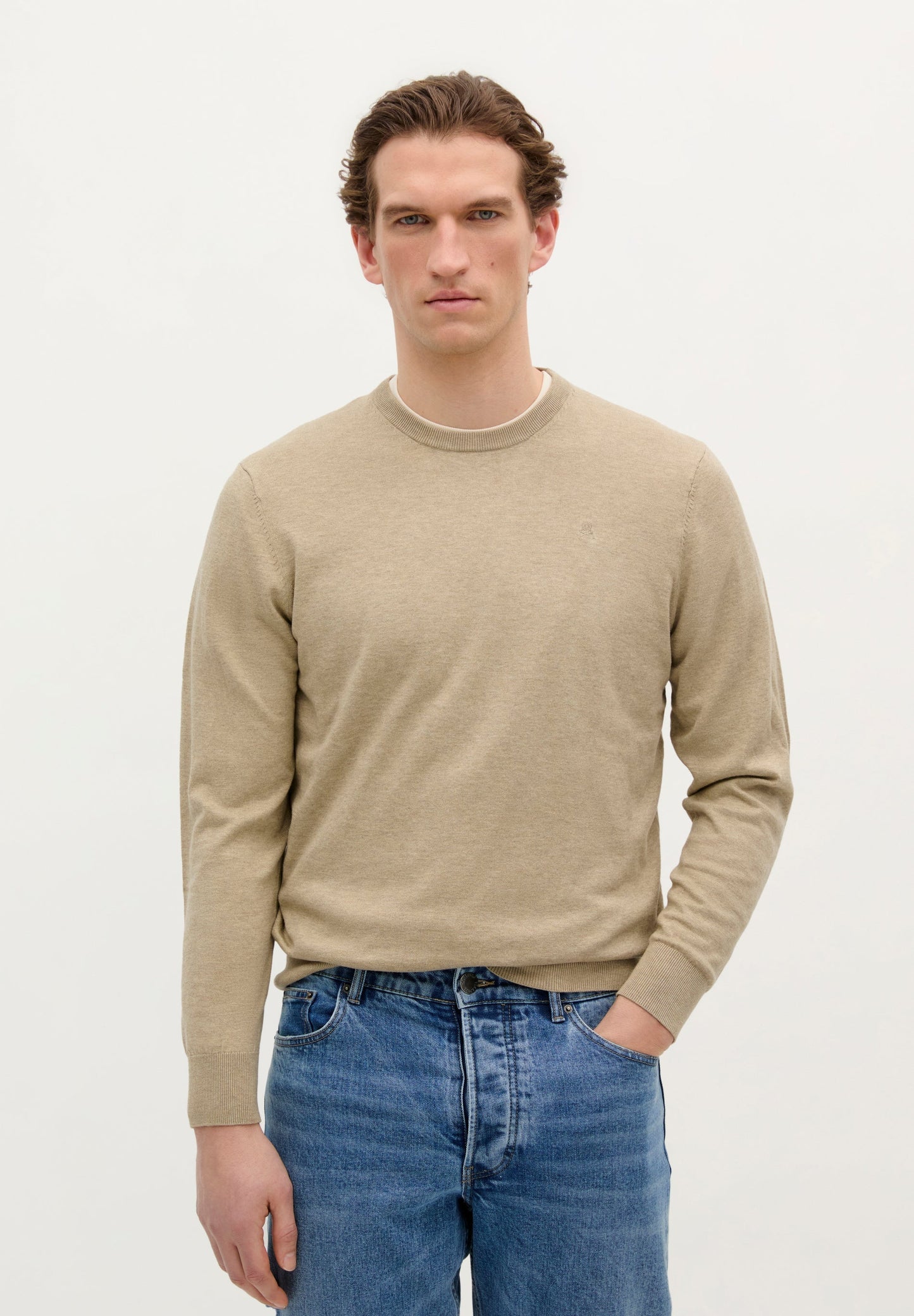 JERSEY CUELLO REDONDO CALAVERA