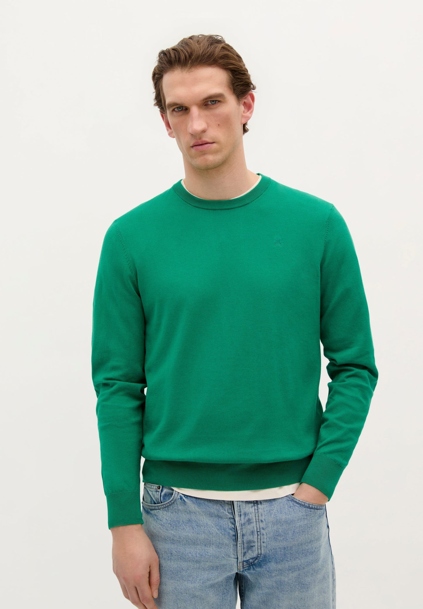 JERSEY CUELLO REDONDO CALAVERA