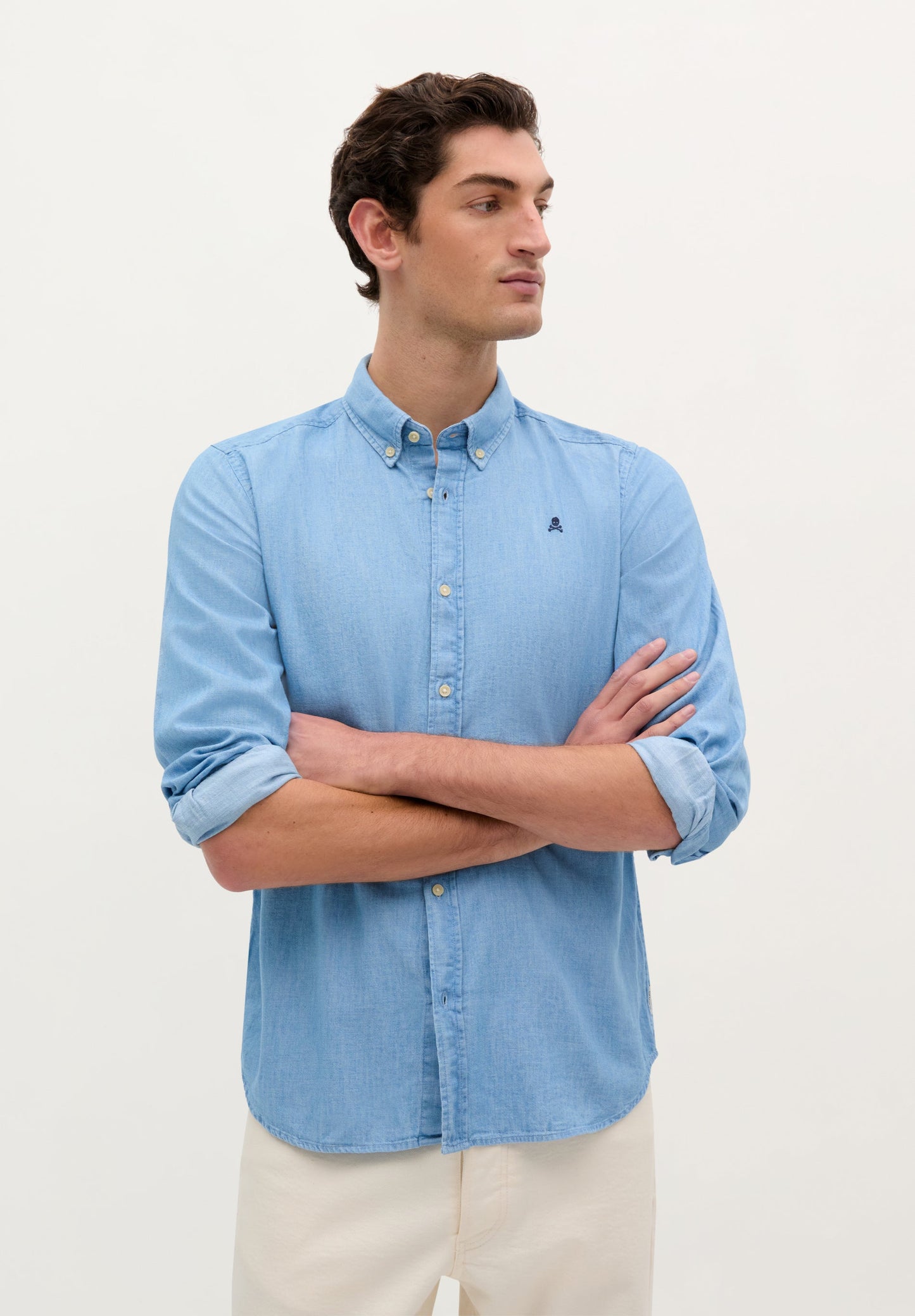 CAMISA CALAVERA LISA