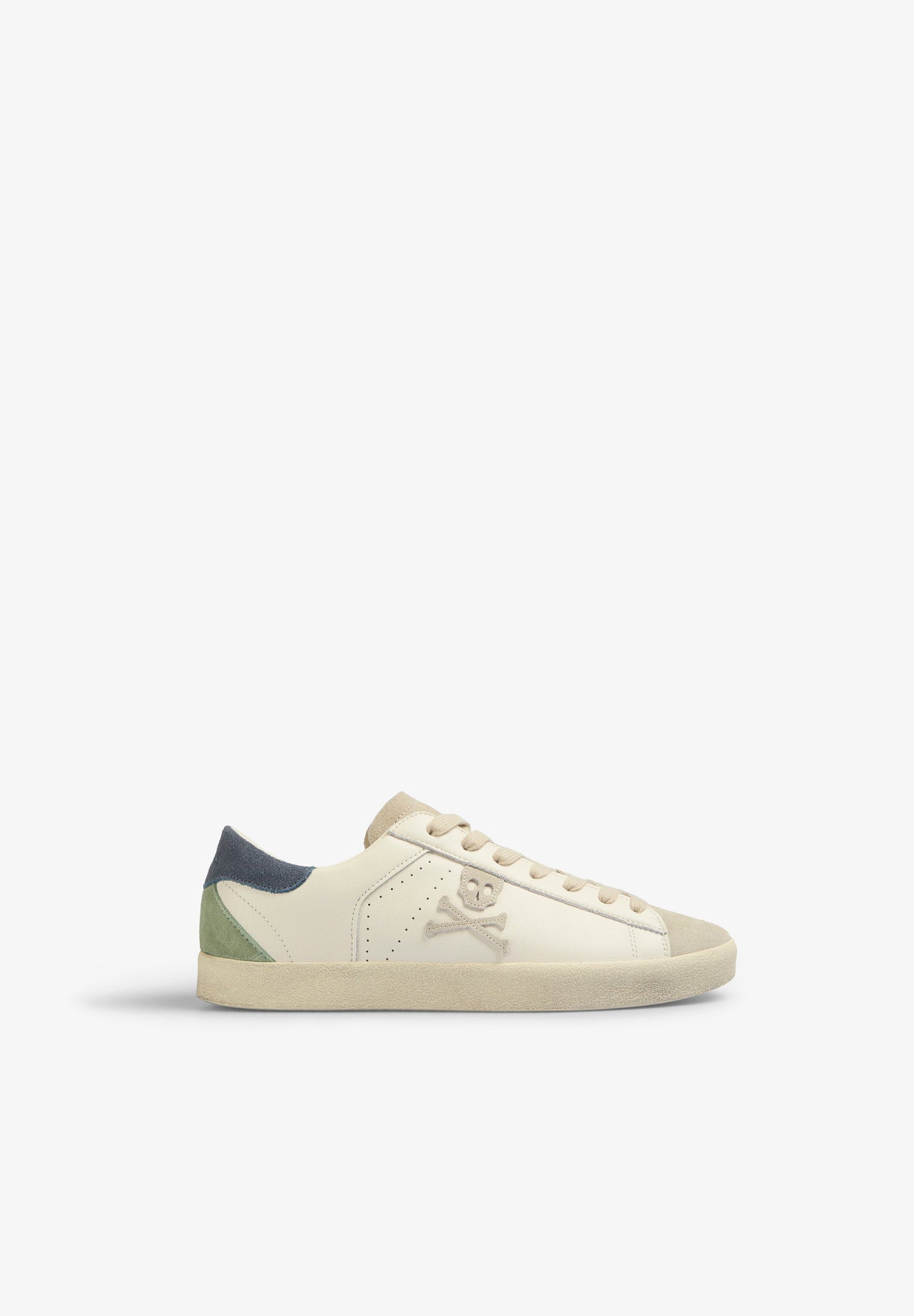 SNEAKERS BAJAS CALAVERA LATERAL