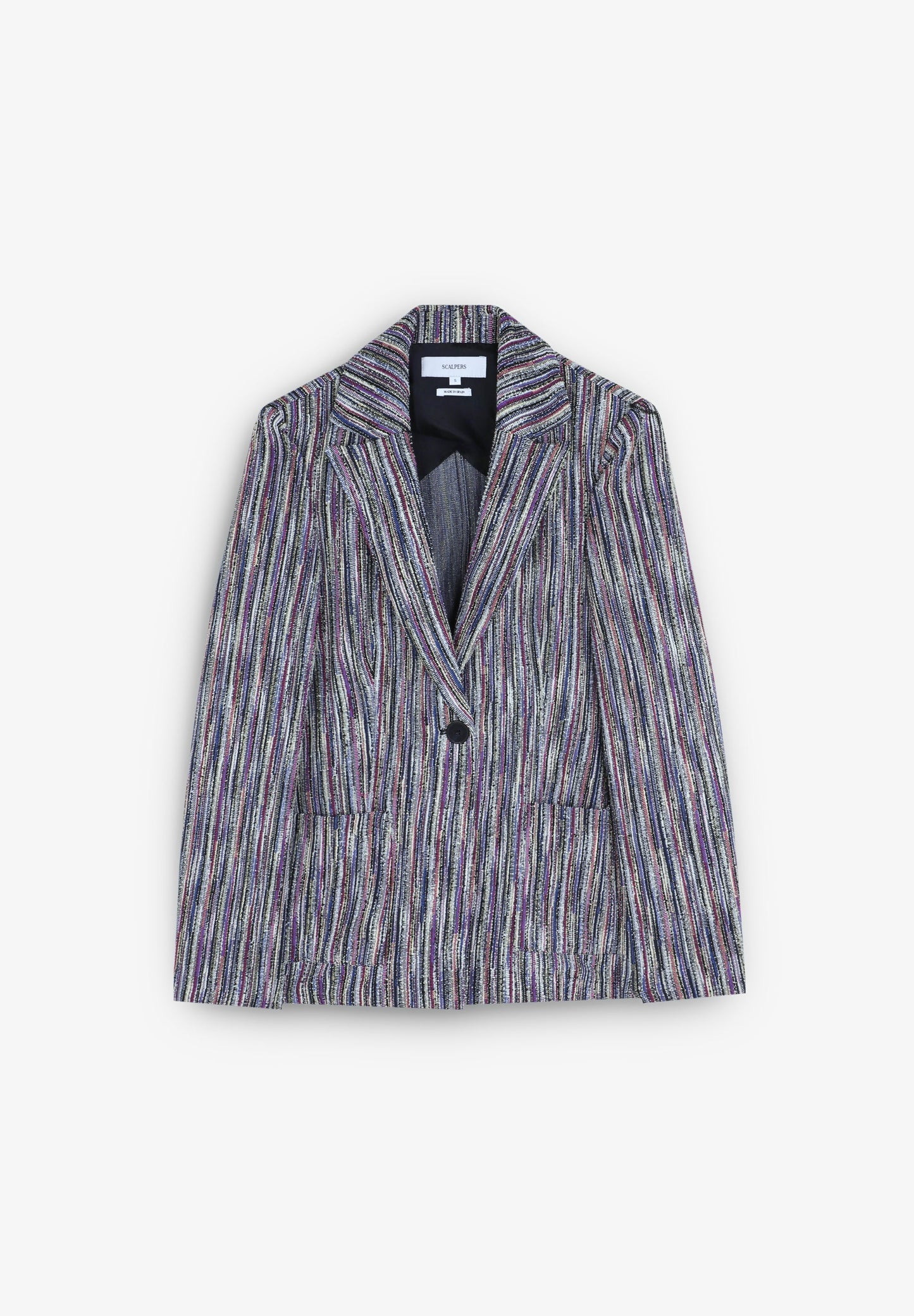 BLAZER PUNTO ESTAMPADA