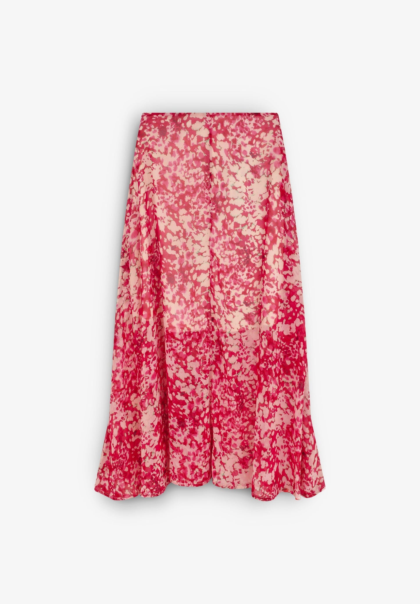 FALDA ESTAMPADA VOLANTES