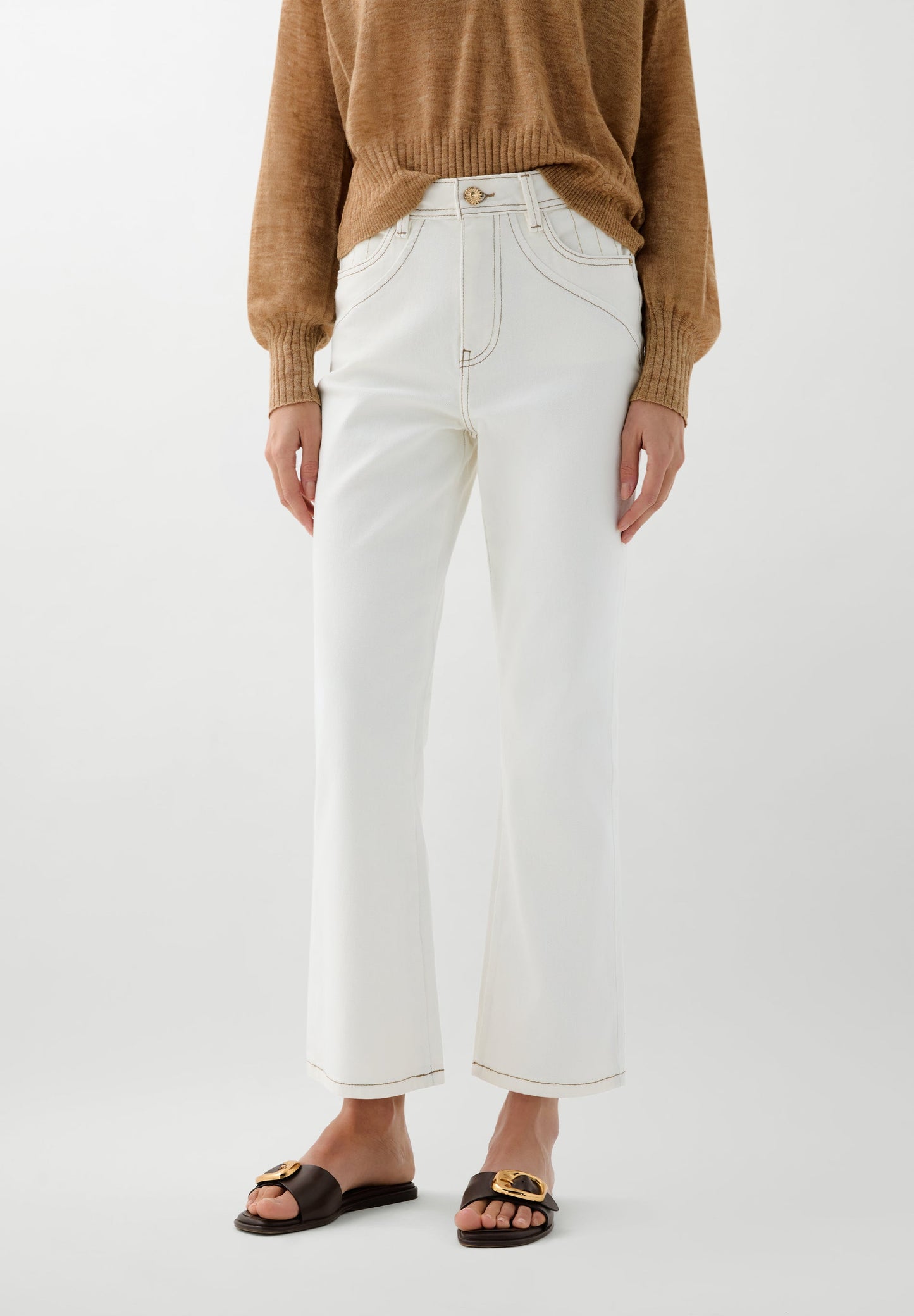 VAQUERO ANKLE SOL BORDADO