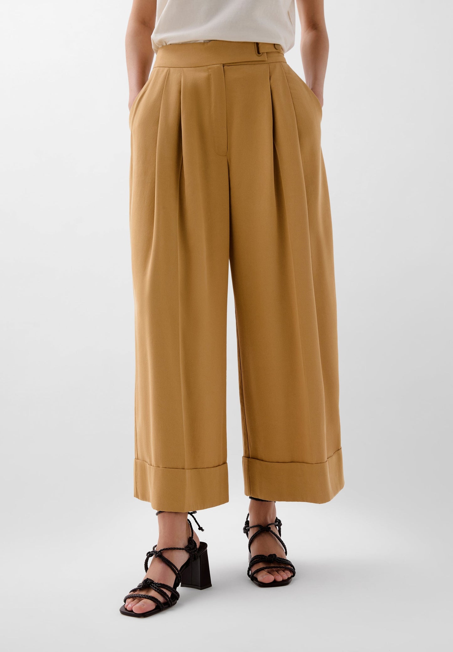 PANTALÓN WIDE LEG PINZA