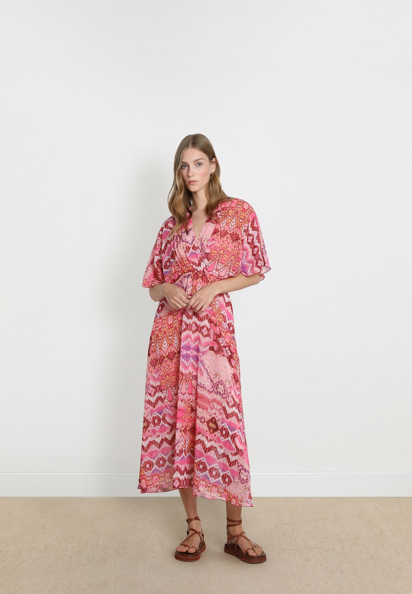 VESTIDO MIDI ÉTNICO