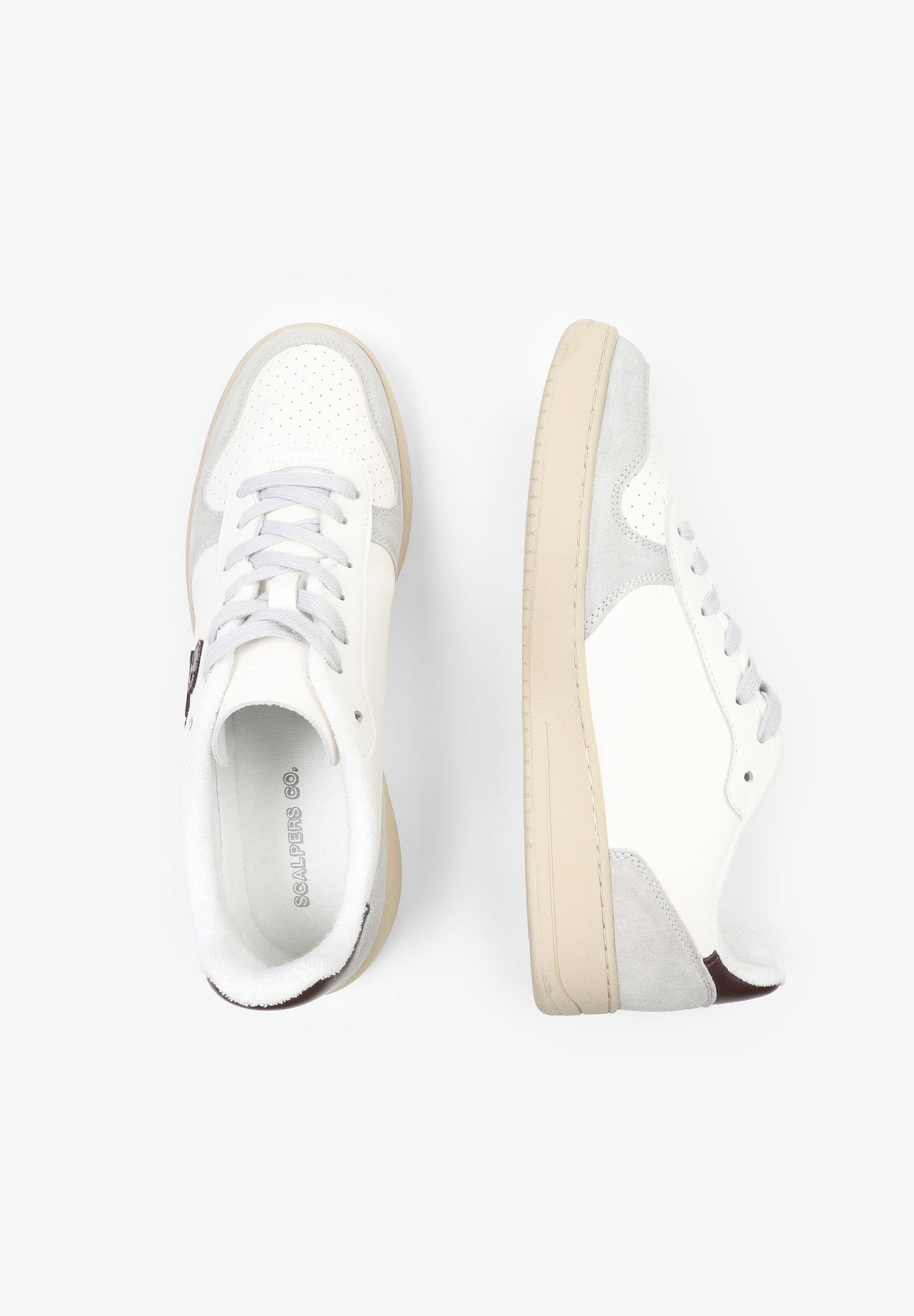 TENIS PIEL DETALLE CONTRASTE