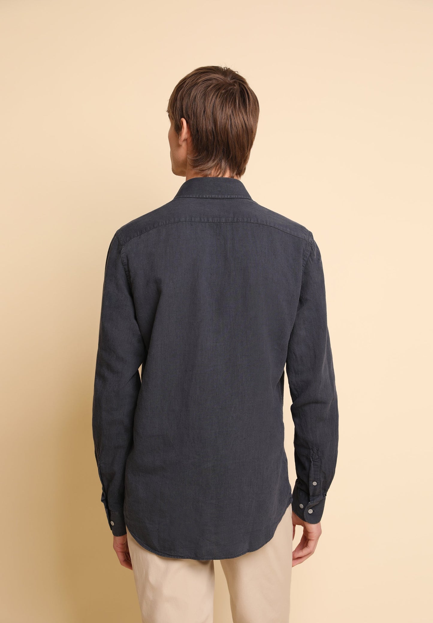 CAMISA LINO CALAVERA