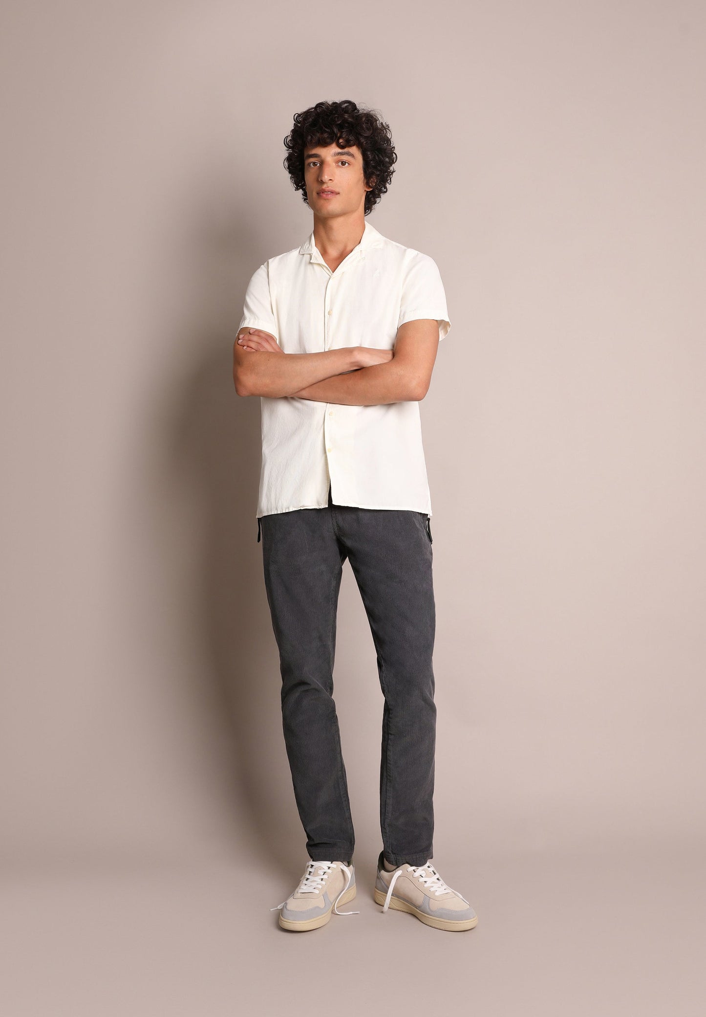 CAMISA PANA MANGA CORTA