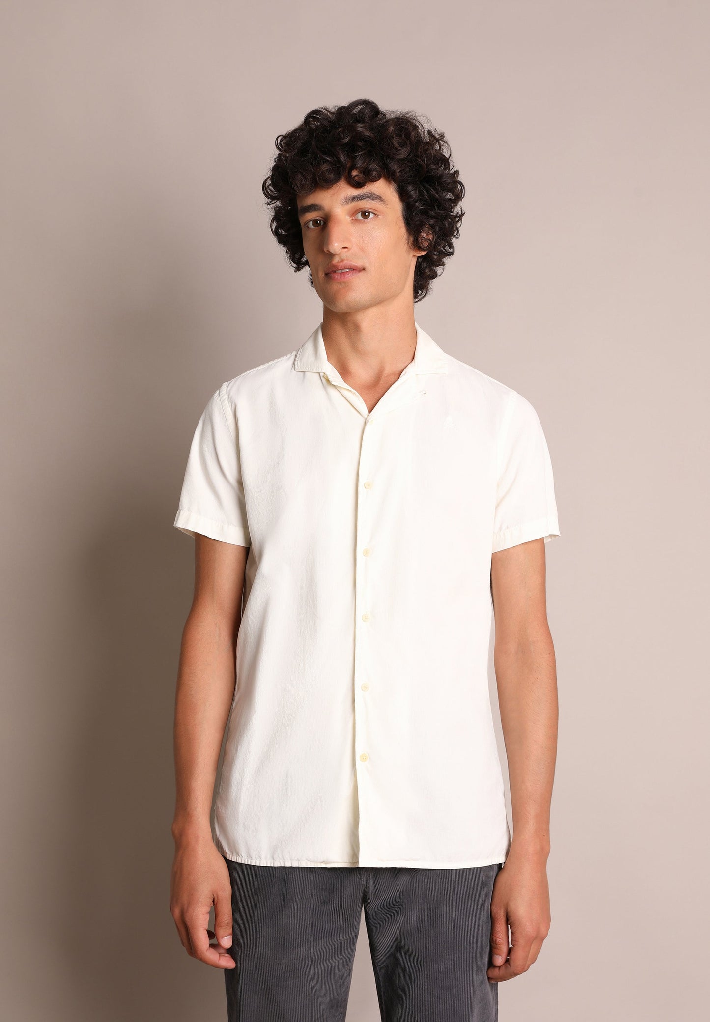 CAMISA PANA MANGA CORTA