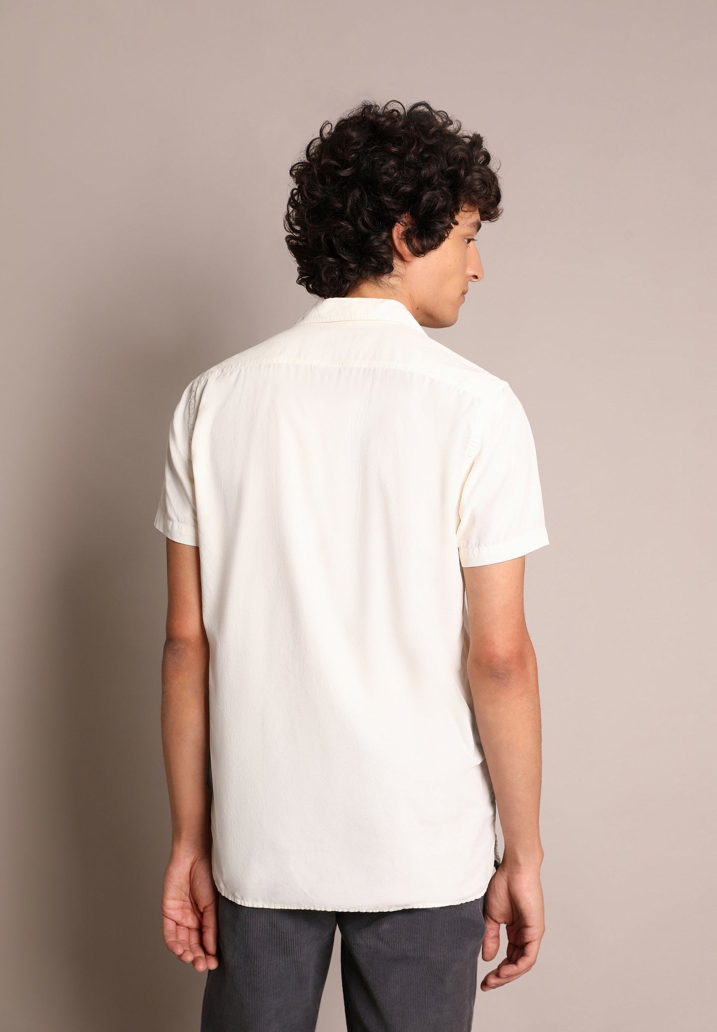 CAMISA PANA MANGA CORTA