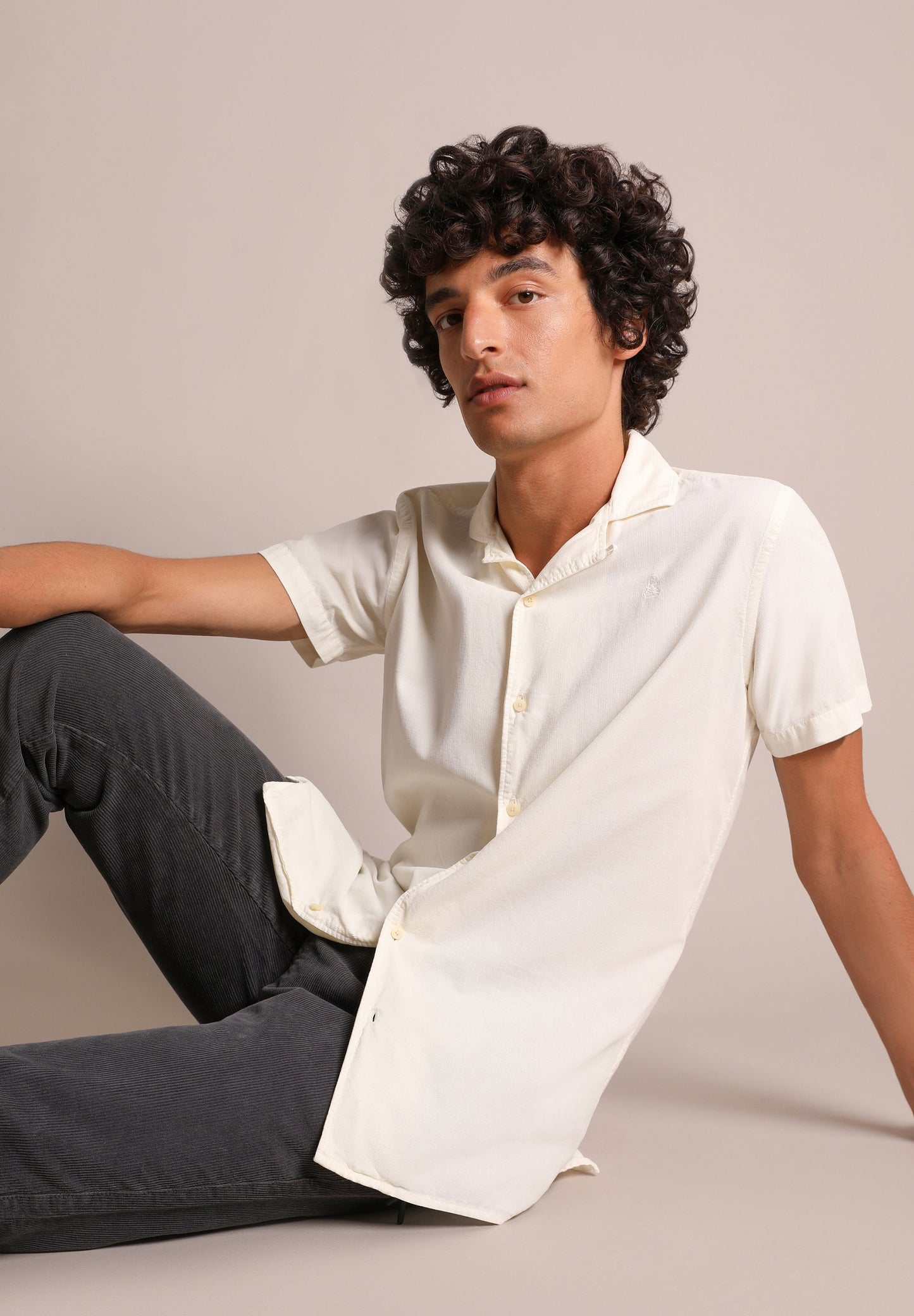 CAMISA PANA MANGA CORTA