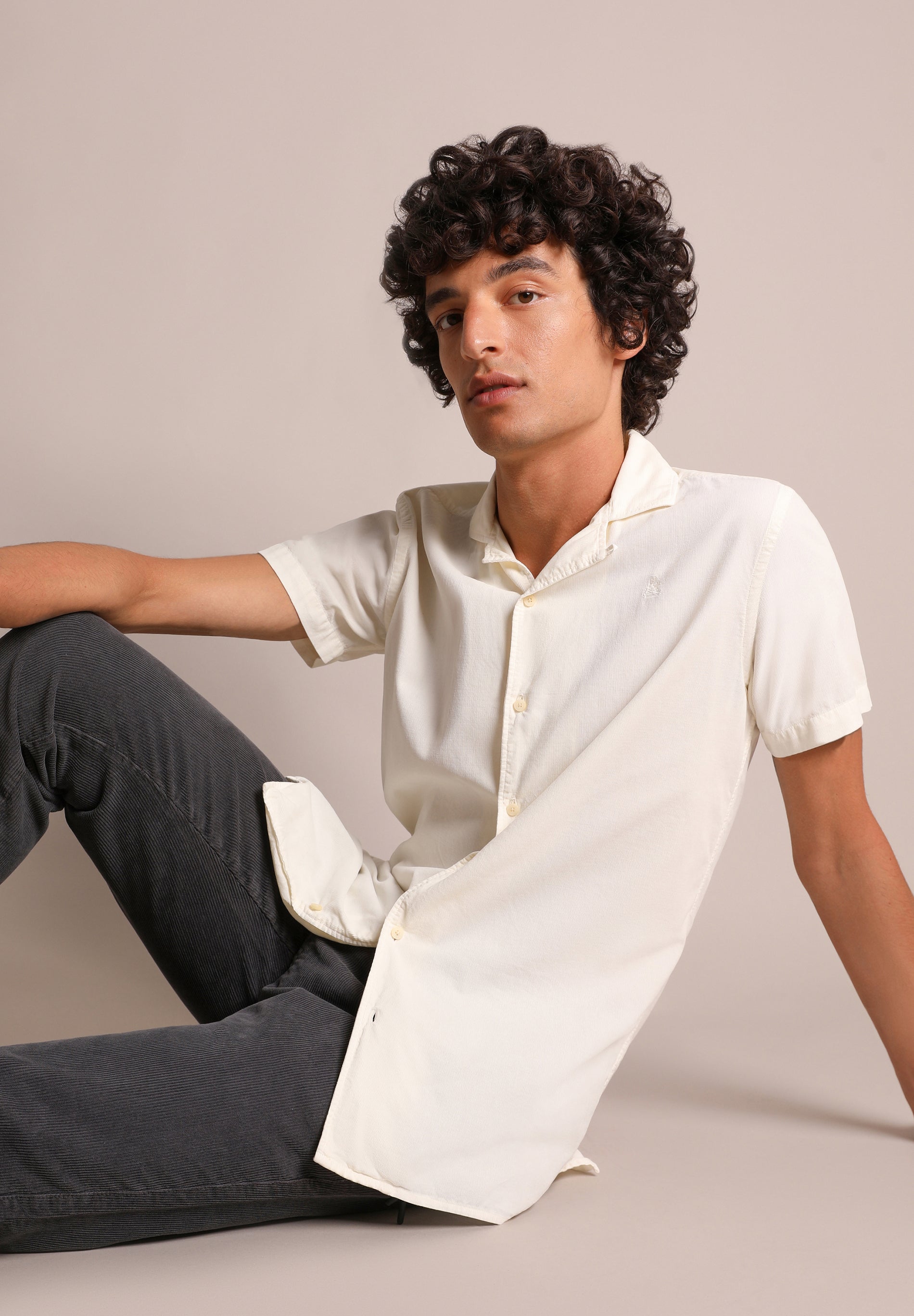 CAMISA PANA MANGA CORTA