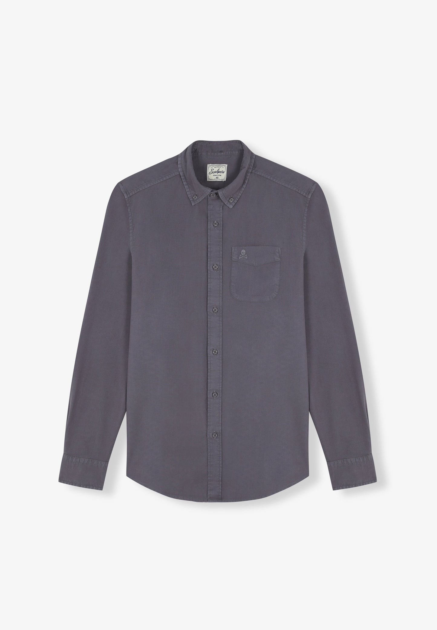 CAMISA BOLSILLO CUELLO BOTONES