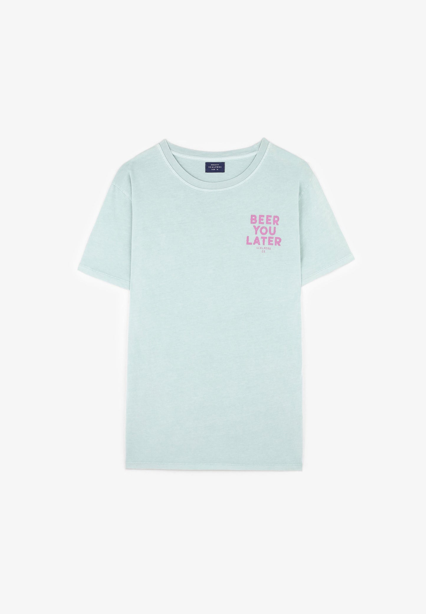 CAMISETA PRINT CONTRASTE