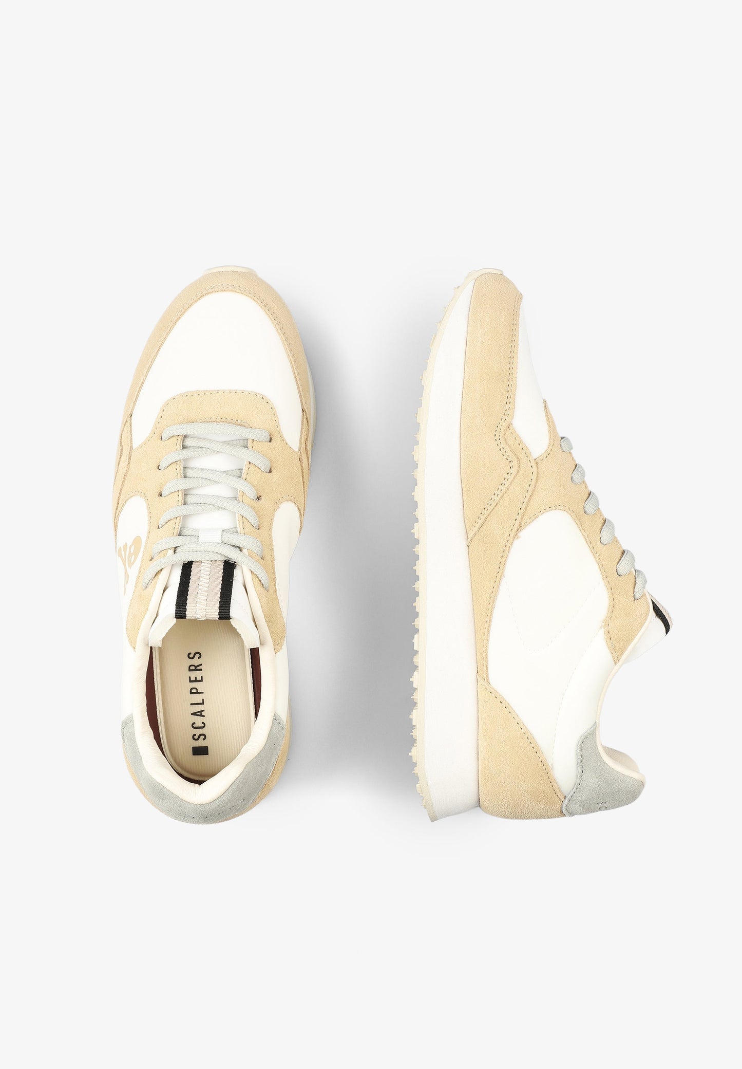 TENIS METALIZADA SUELA PRONUNCIADA