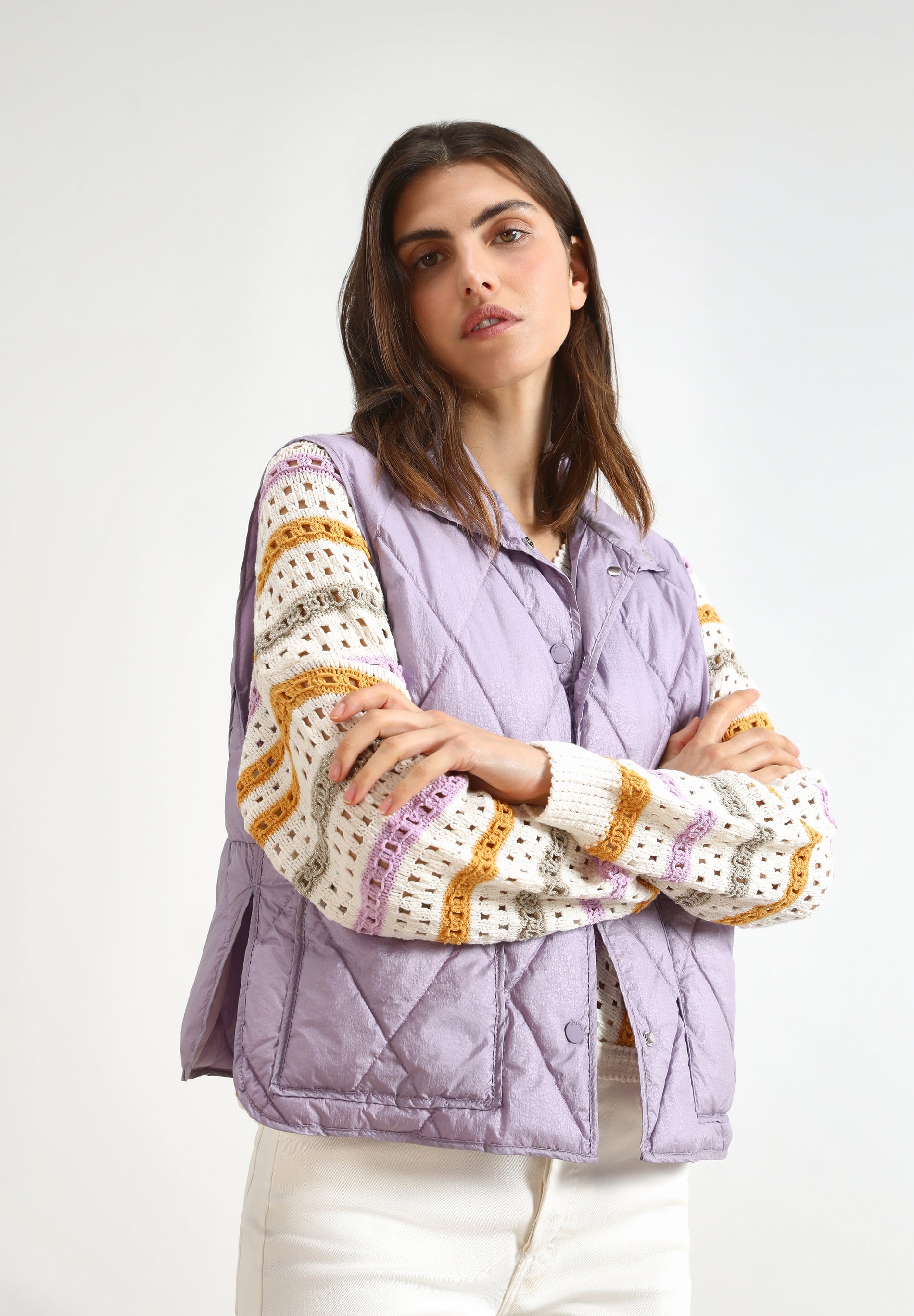 CHALECO ACOLCHADO BOLSILLOS