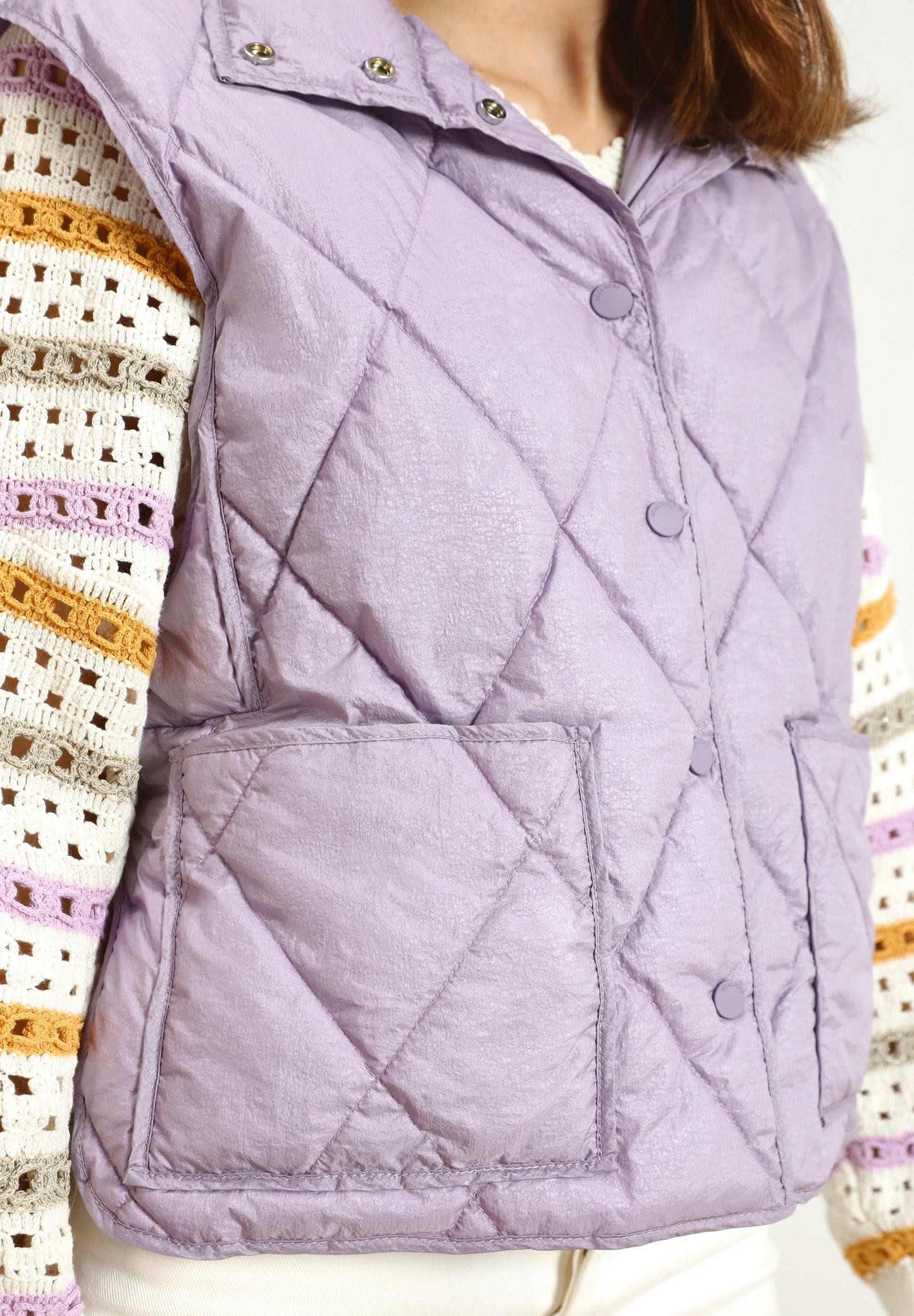 CHALECO ACOLCHADO BOLSILLOS