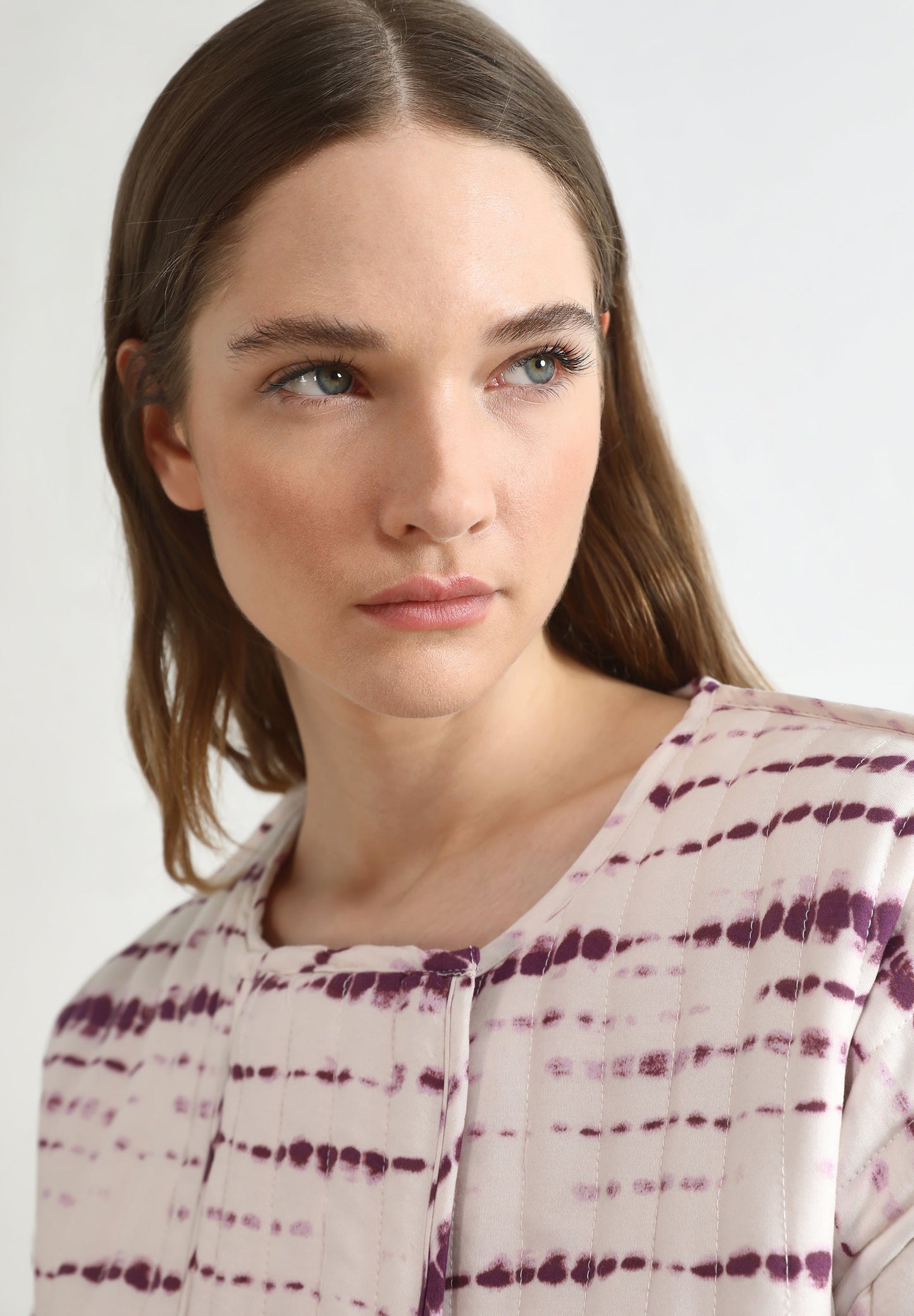 CHAQUETA RAYAS TIE DYE