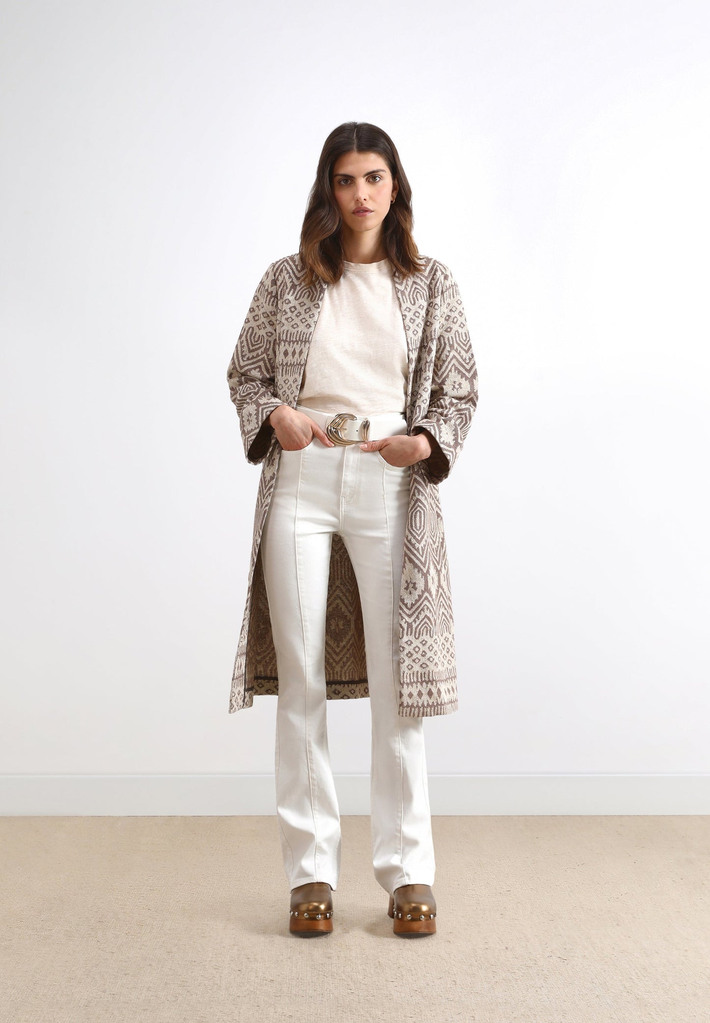 ABRIGO JACQUARD
