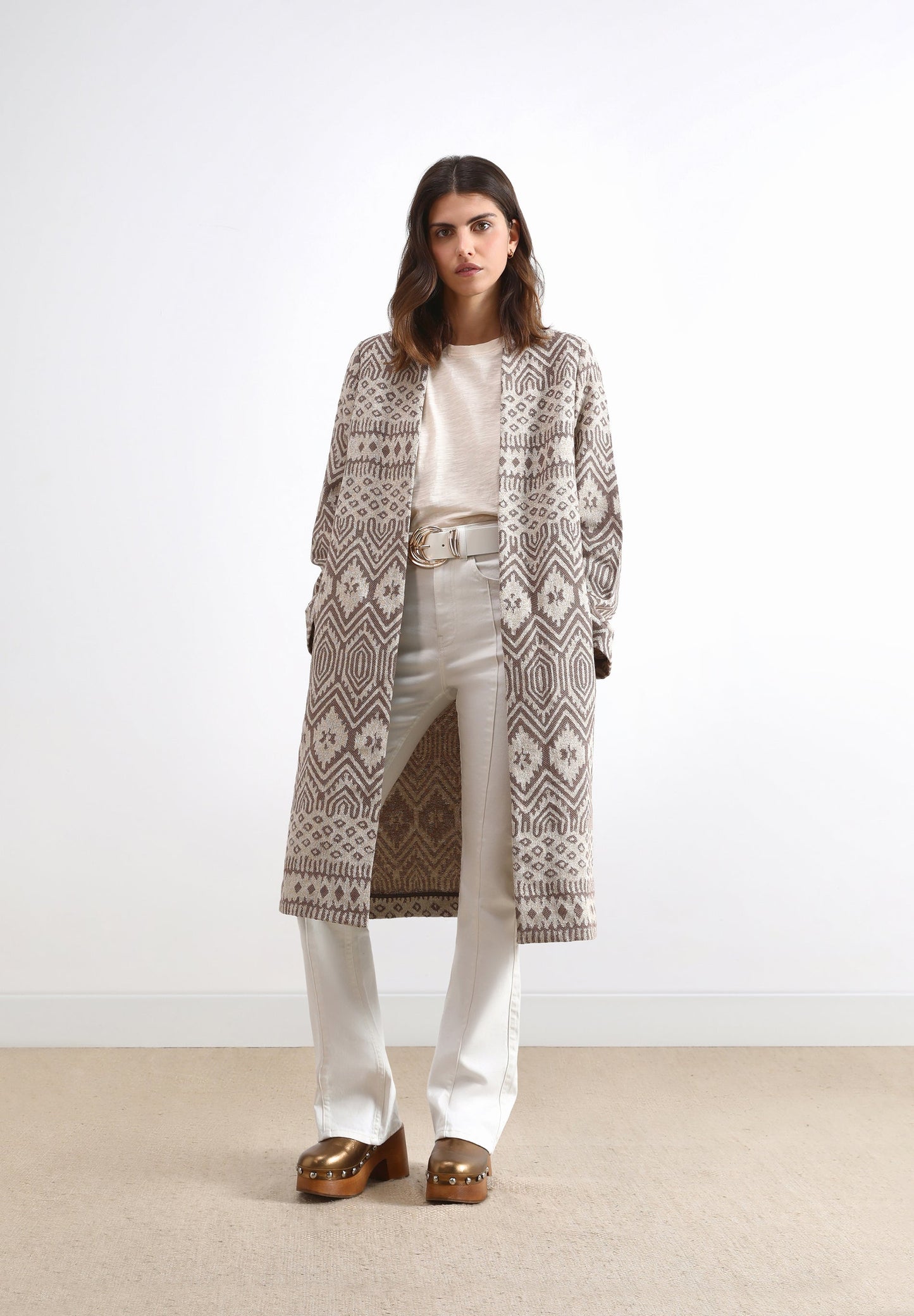 ABRIGO JACQUARD