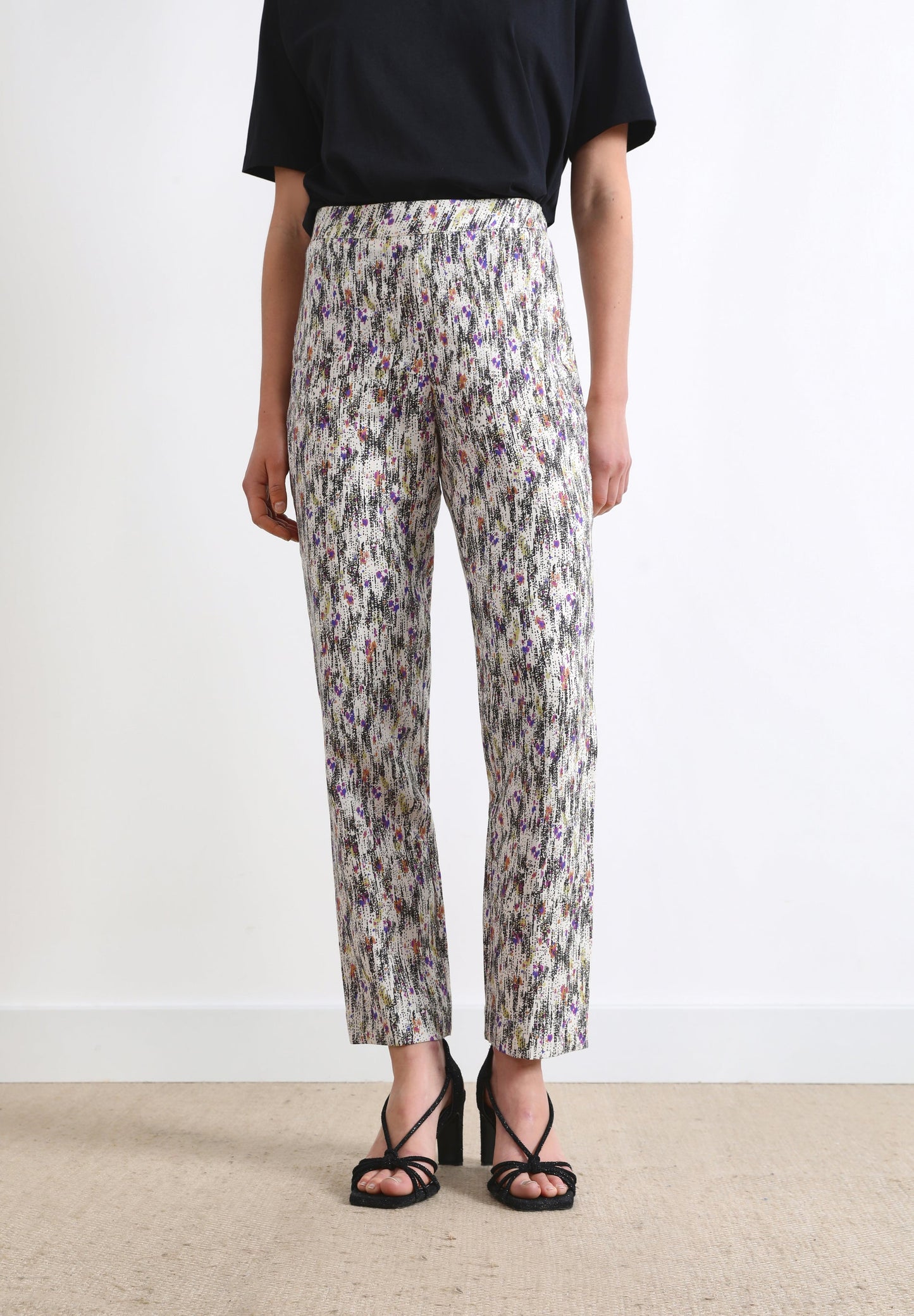 PANTALÓN MULTICOLOR LINO