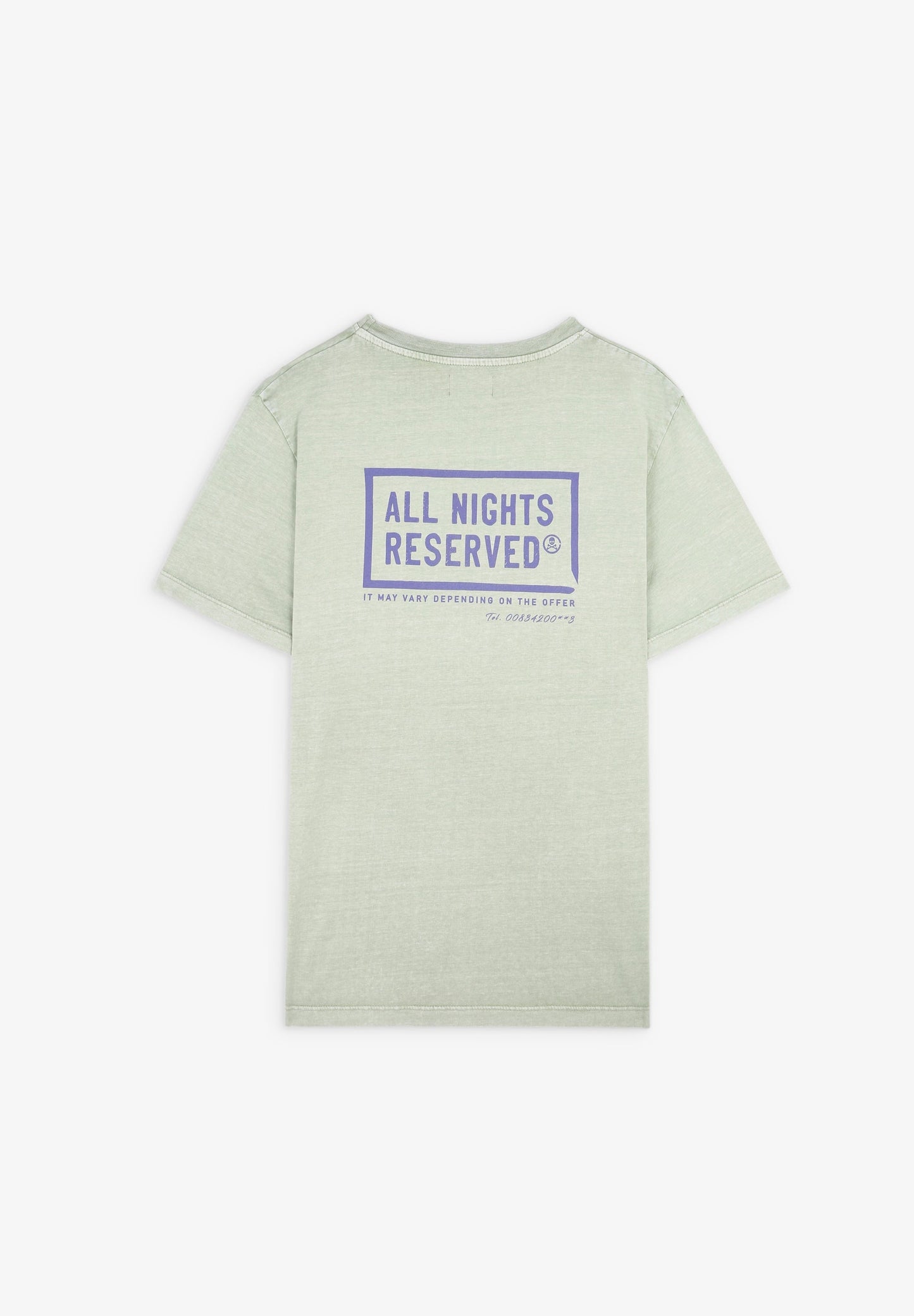 CAMISETA PRINT CONTRASTE