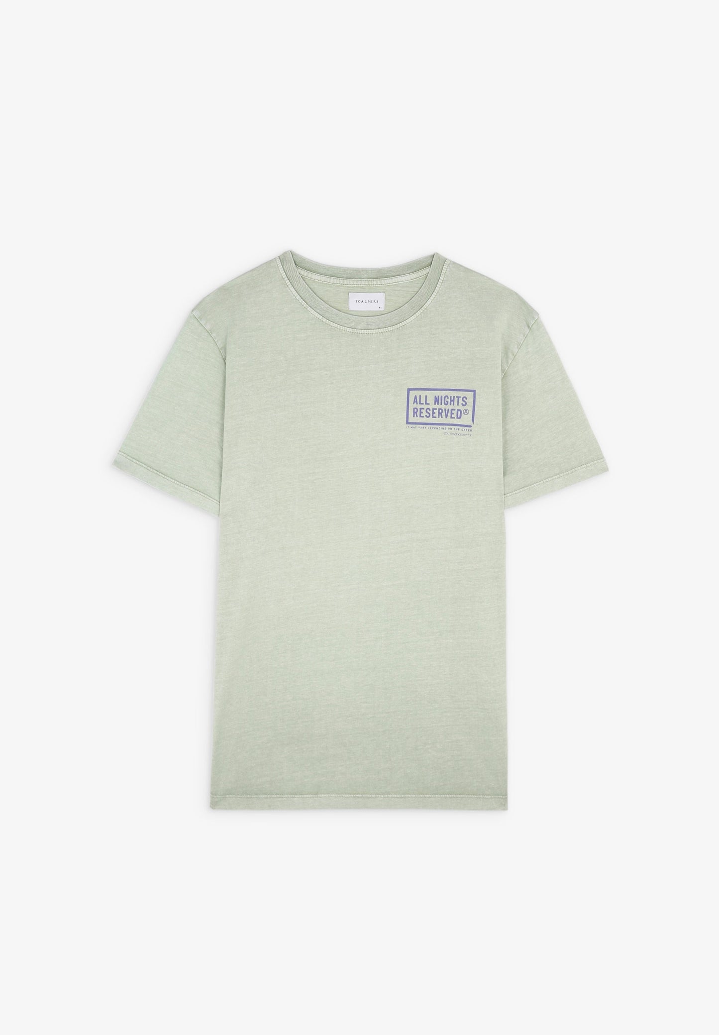 CAMISETA PRINT CONTRASTE