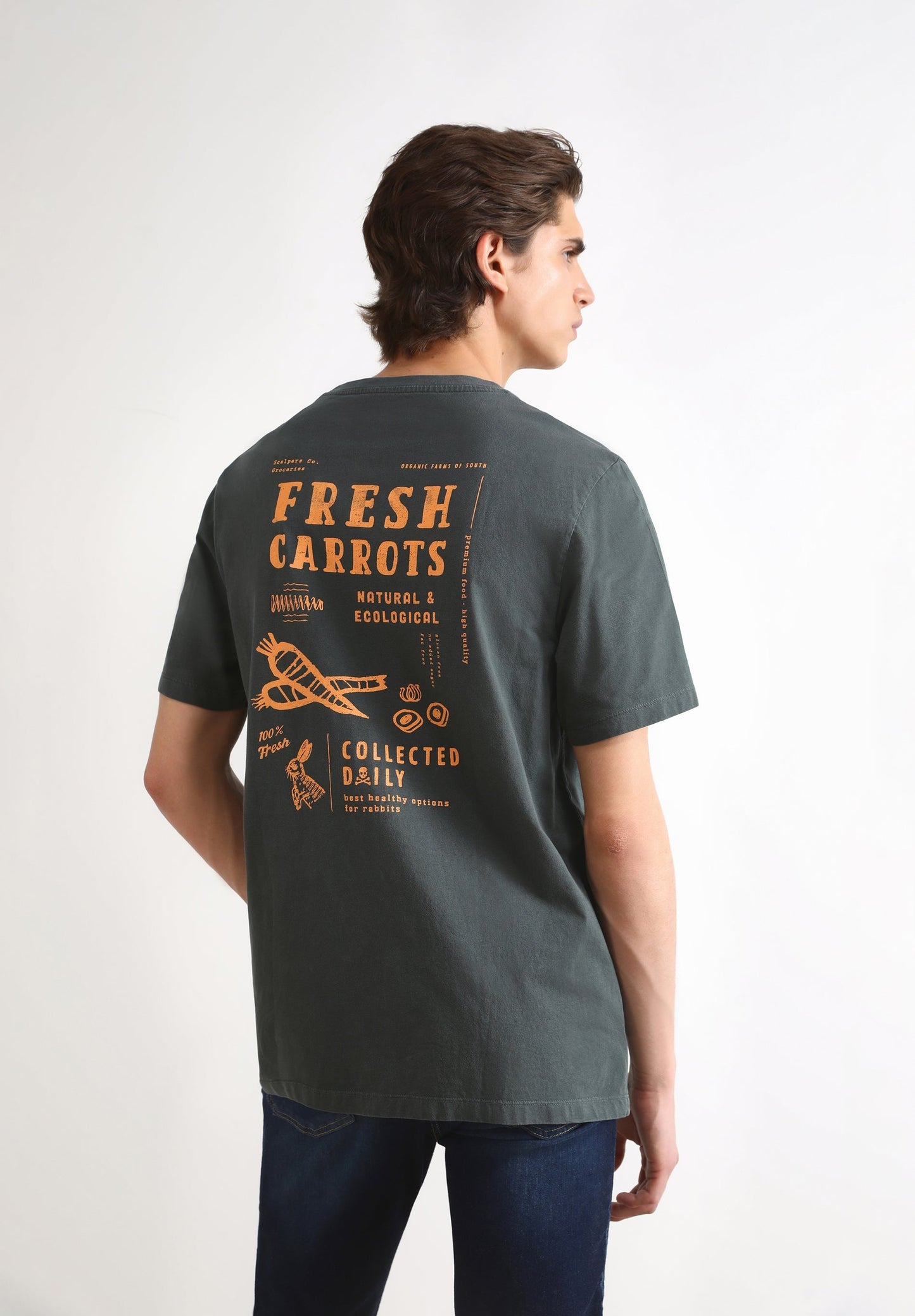 CAMISETA PRINT ZANAHORIAS