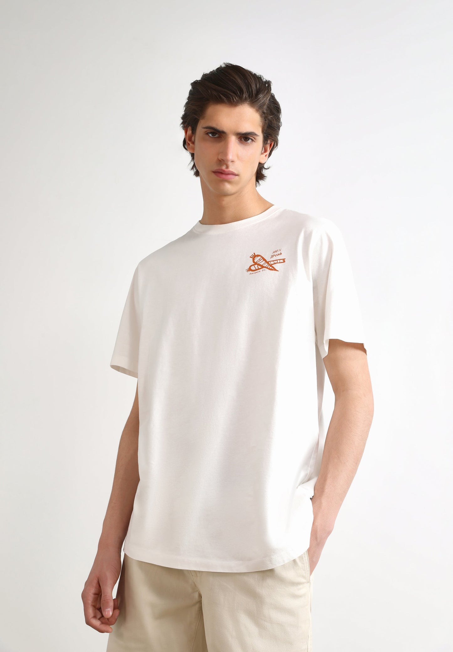 CAMISETA PRINT ZANAHORIA