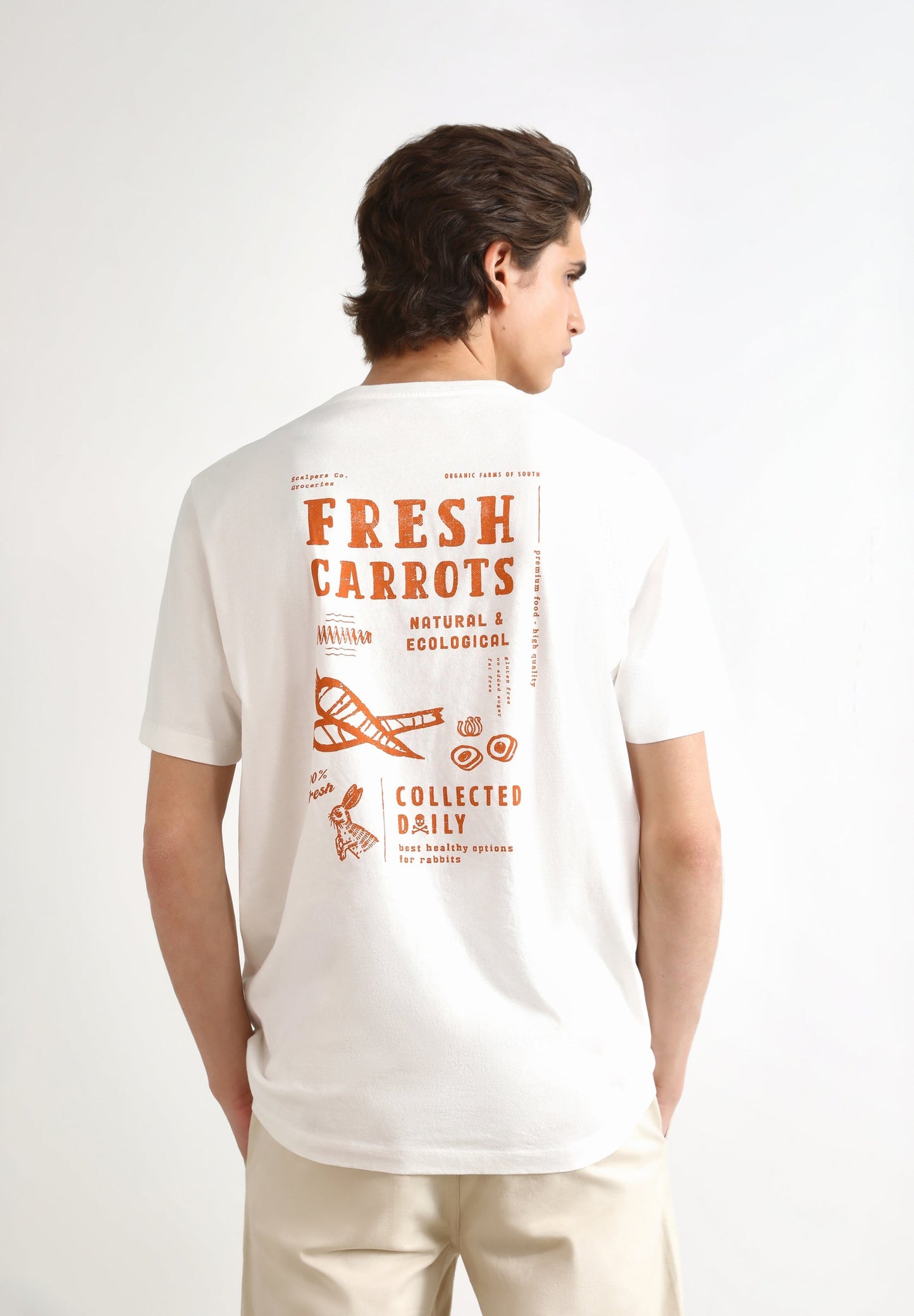 CAMISETA PRINT ZANAHORIA