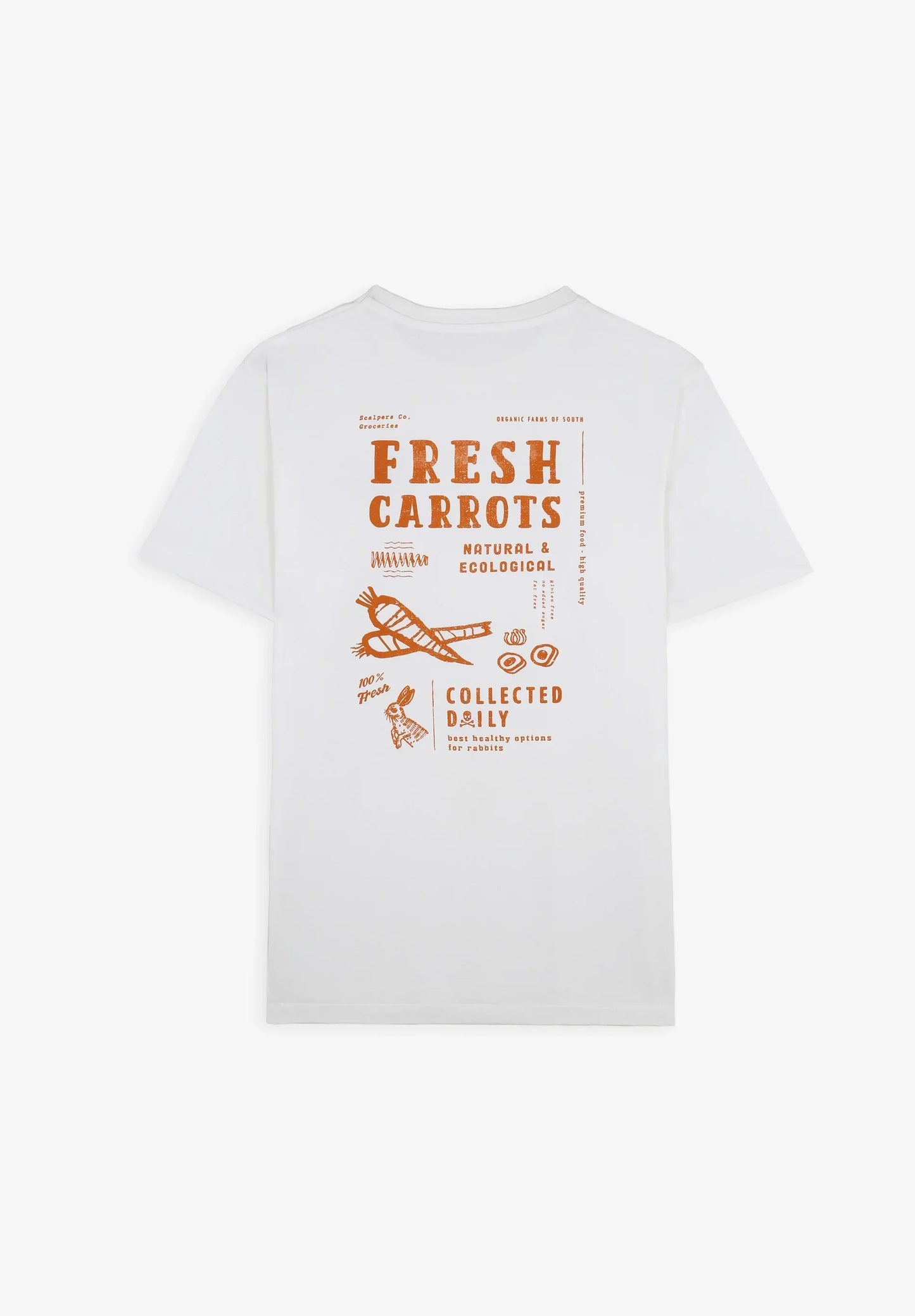 CAMISETA PRINT ZANAHORIA