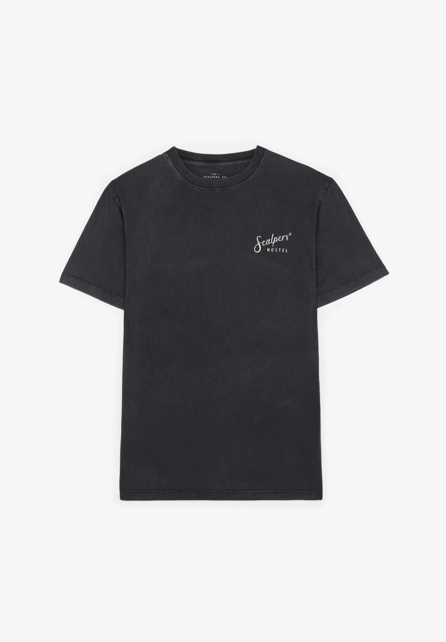 CAMISETA LAVADA PRINT TEXTO